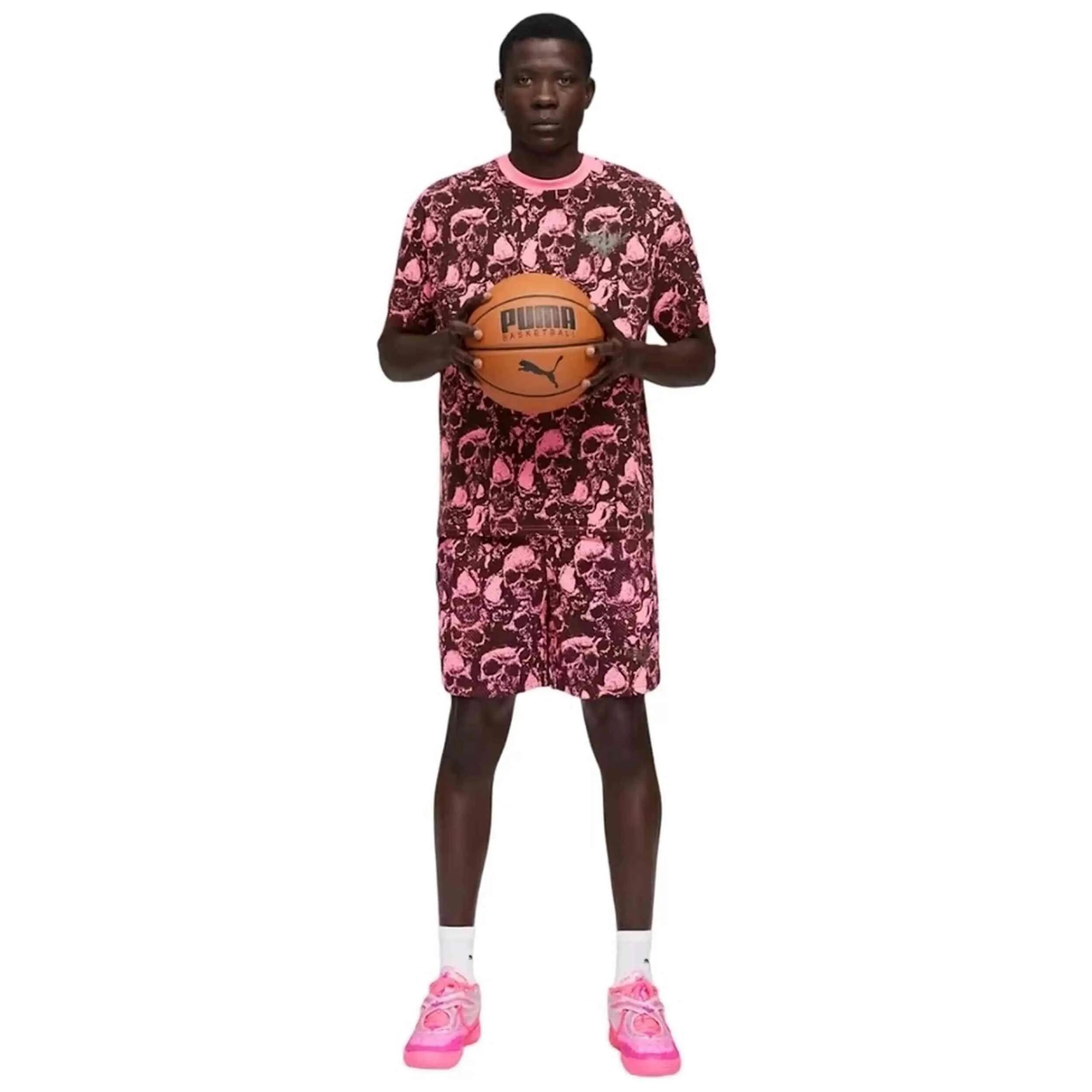 Kurze hose Puma Modell Short Puma x LaMelo World Tour-nament AOP 7" S für männer 3/5