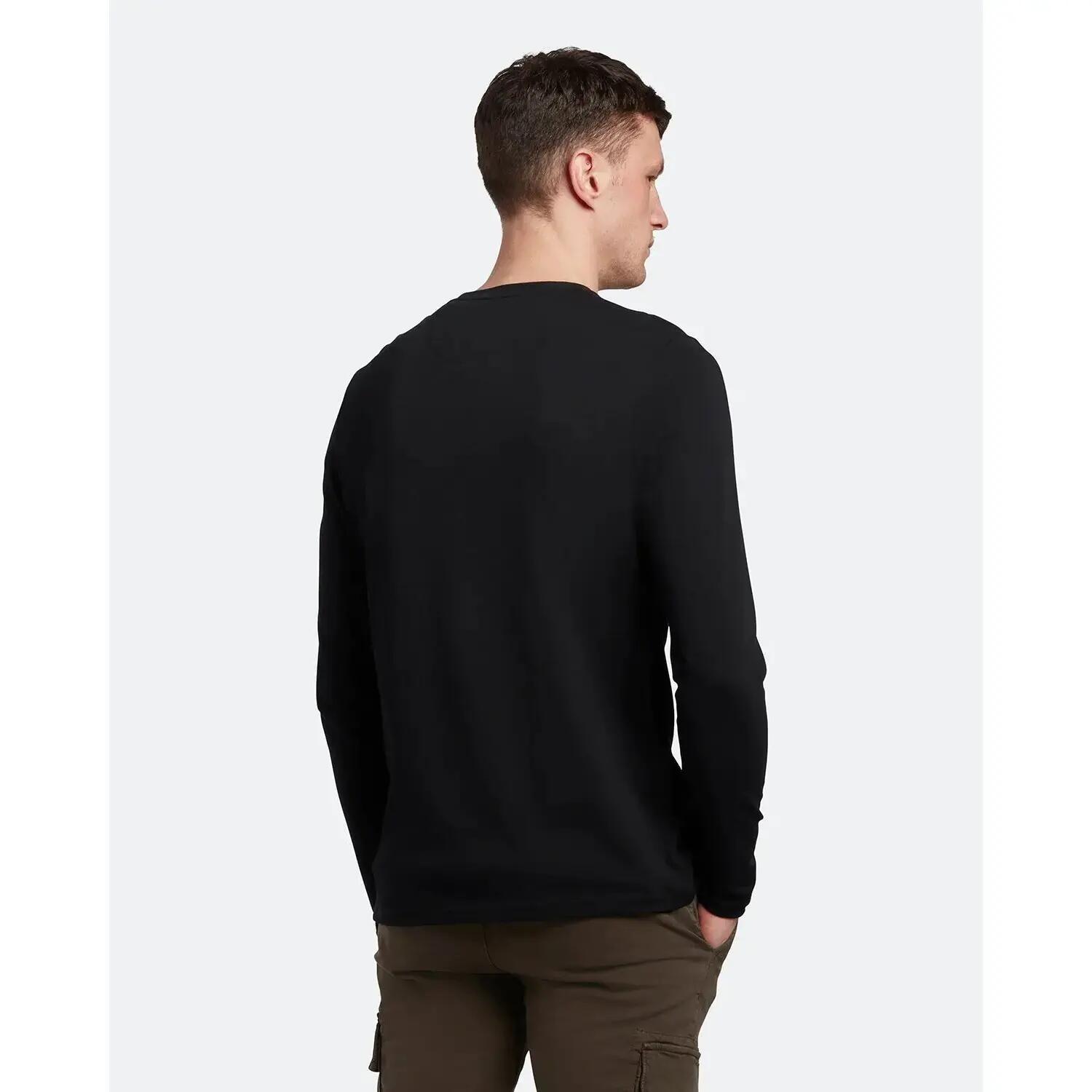 T-shirt uni manches longues Lyle & Scott 4/5
