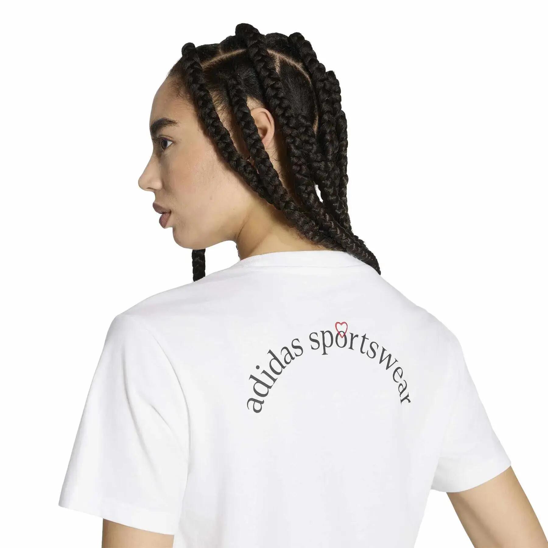 T-shirt femme adidas Regular Graphic 6/6