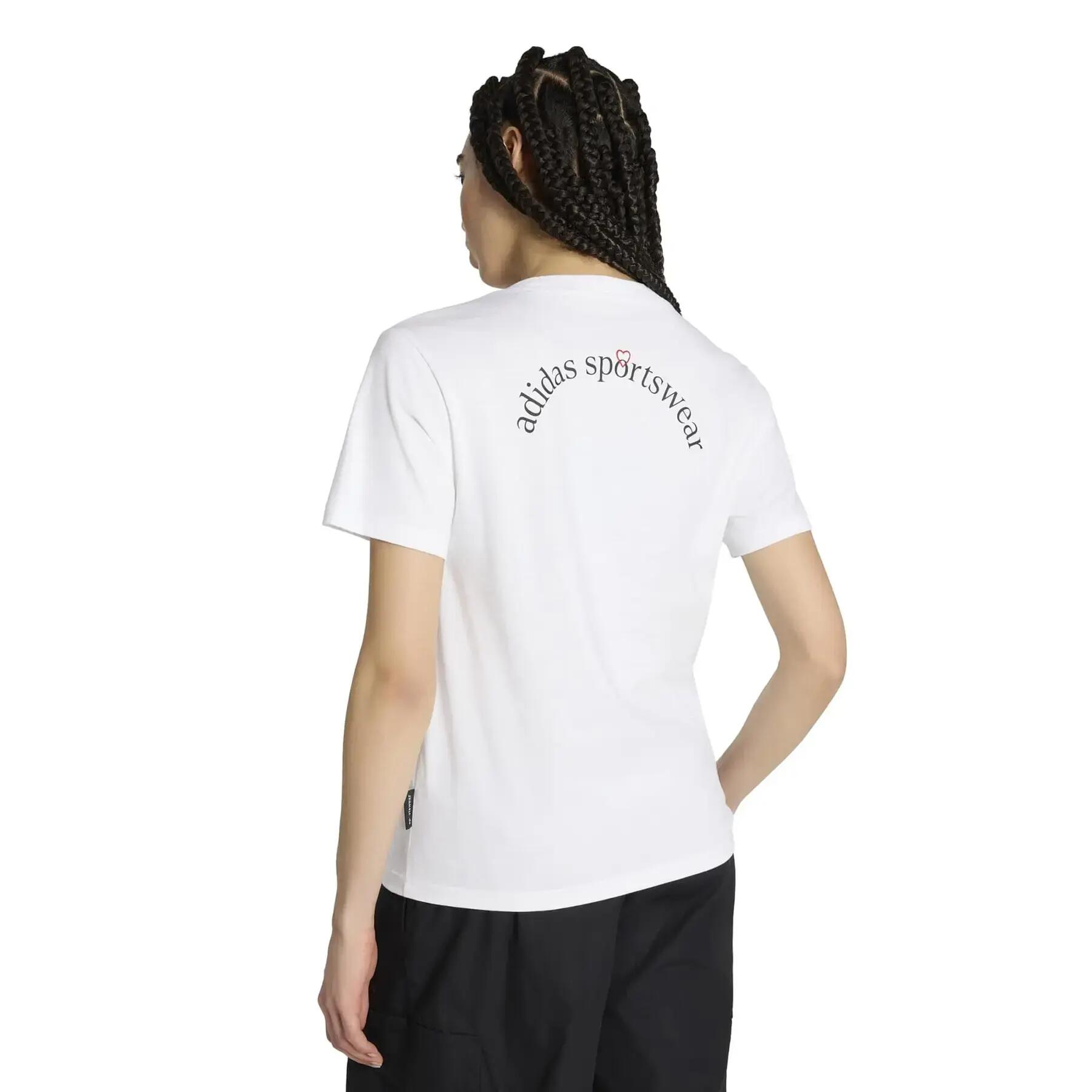 T-shirt femme adidas Regular Graphic 4/6