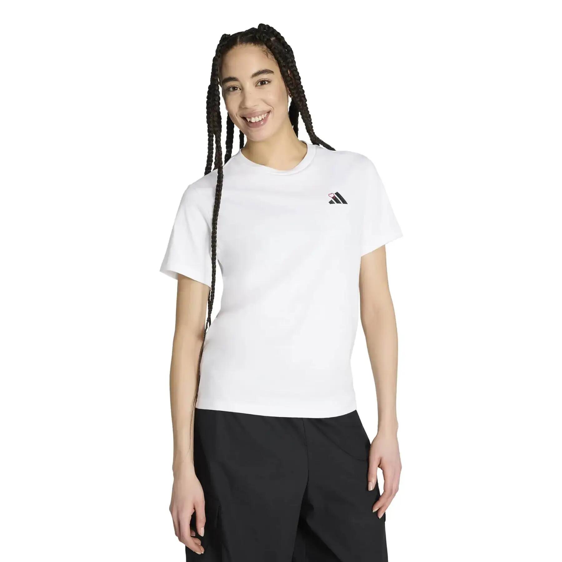 T-shirt femme adidas Regular Graphic 2/6