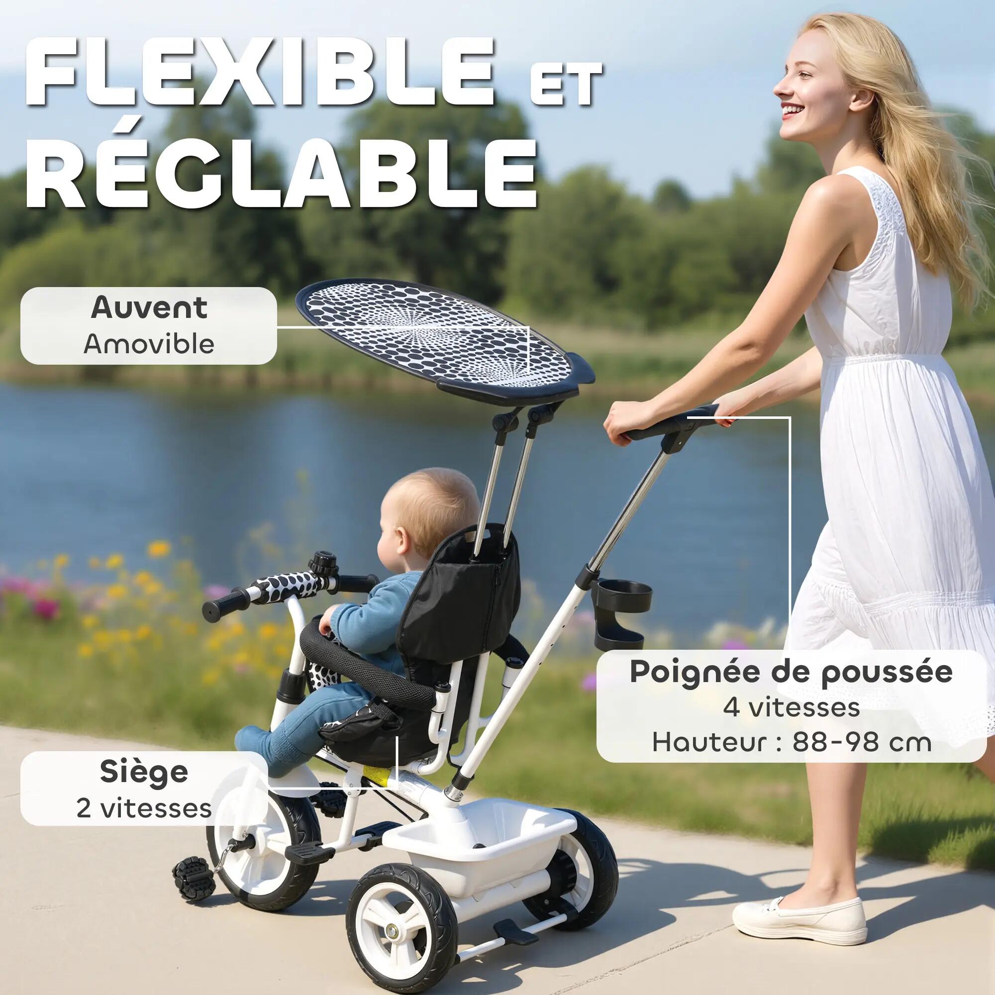 Tricycle enfant évolutif 5/5