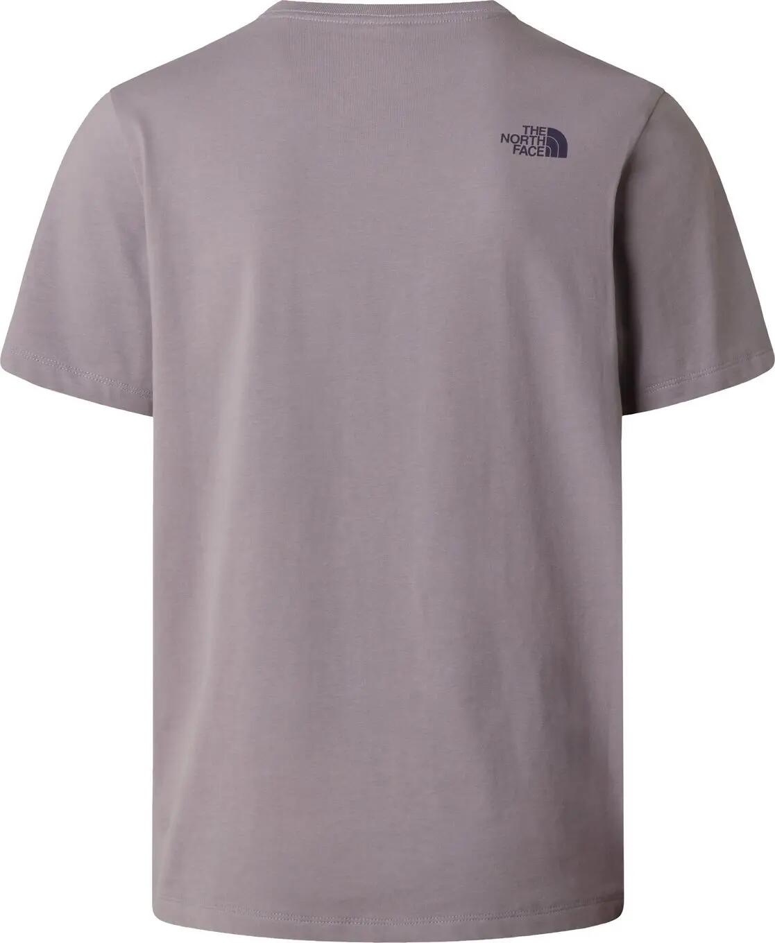 T-Shirt The North Face Mountain Logo Graphic Gris Homme 6/6