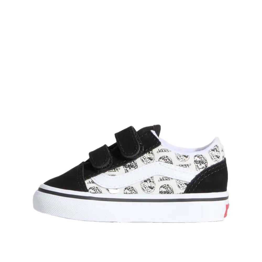 Scarpe Vans Old Skool V Skulls Nero 1/5