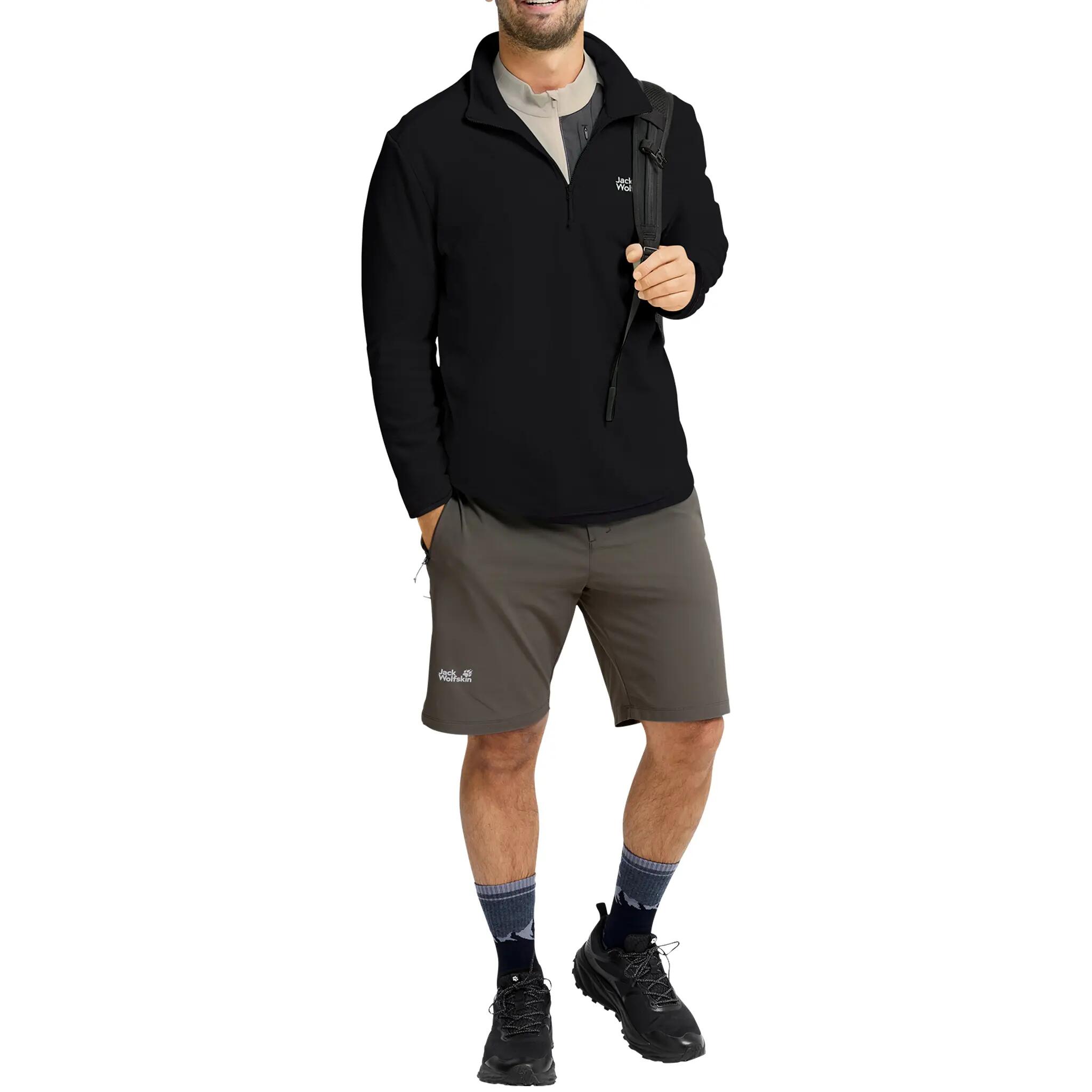 Fleecepullover weich leicht Herren - Taunus 100 Half-Zip 5/5