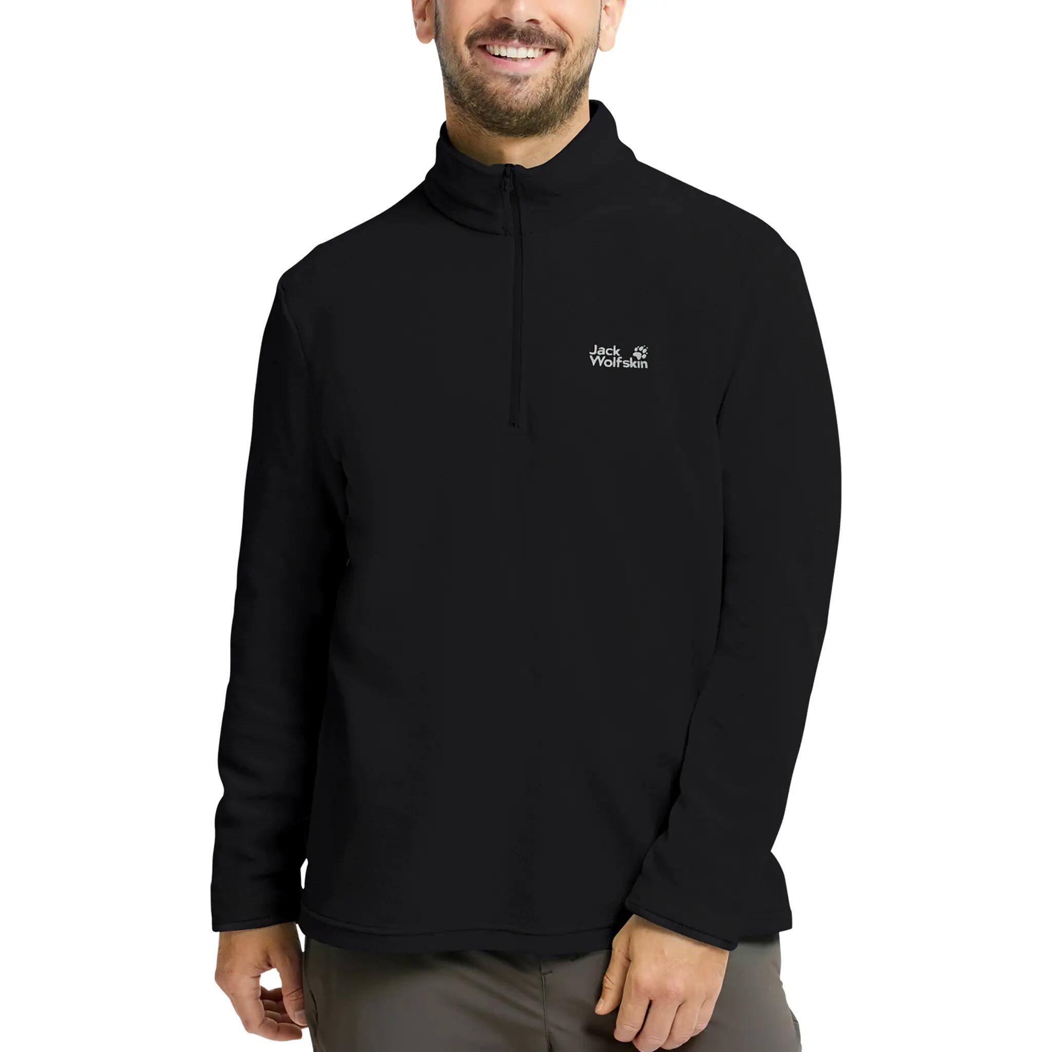 Fleecepullover weich leicht Herren - Taunus 100 Half-Zip 2/5