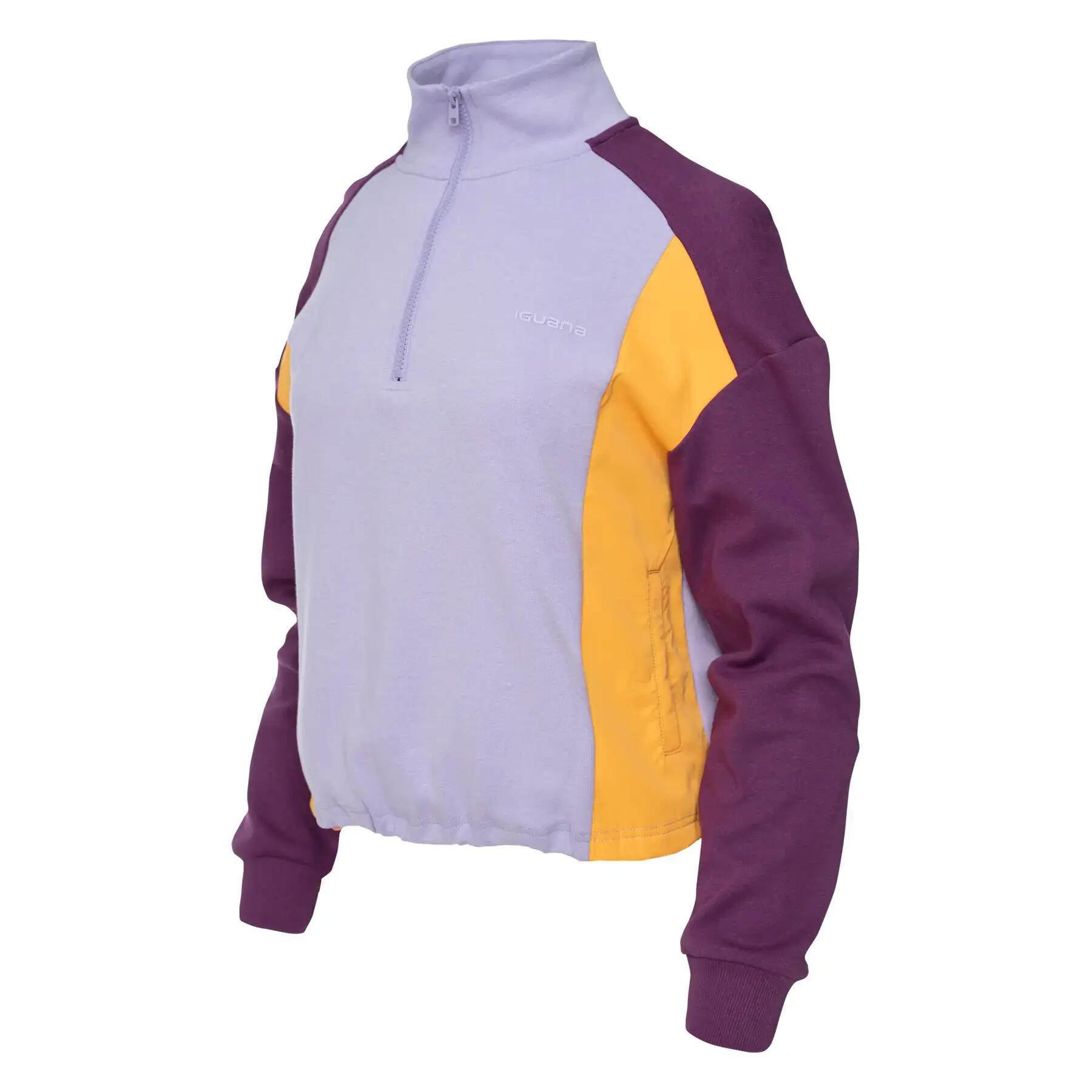 Damski sweatshirt ćwiartka zip Iguana Igtopi W 3/5