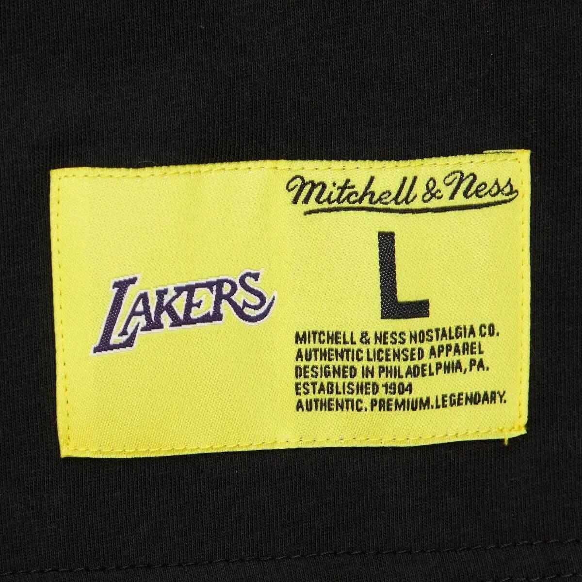 T-shirt z logo vintage Los Angeles Lakers HW Neon Pop Playe Magic Johnson 5/5