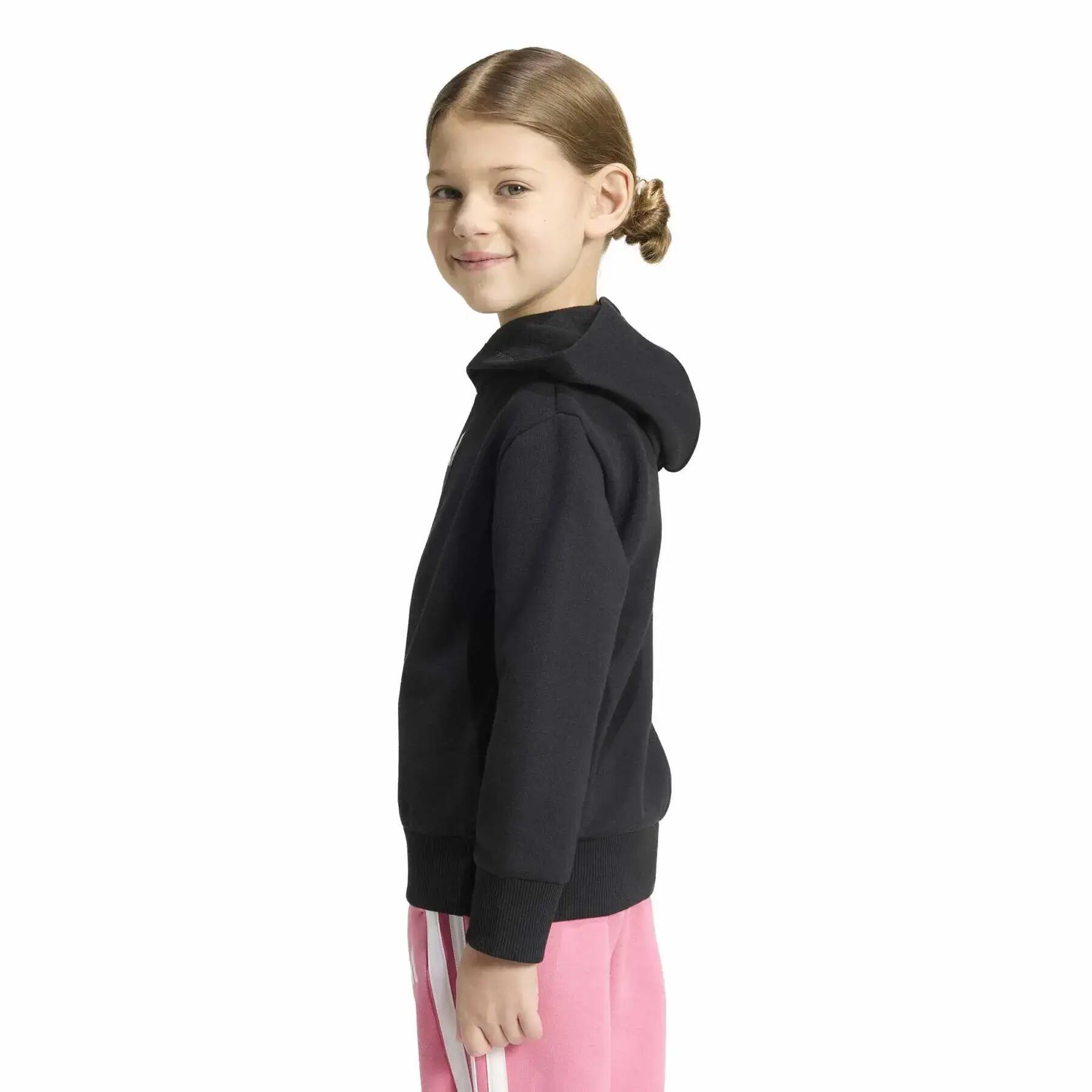 Sweatshirt à capuche brodé enfant adidas Essentials 3-Stripes 6/7