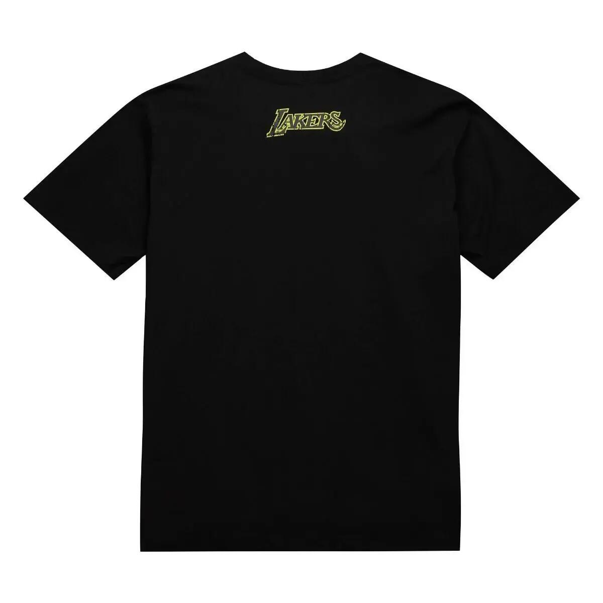 T-shirt z logo vintage Los Angeles Lakers HW Neon Pop Playe Magic Johnson 2/5