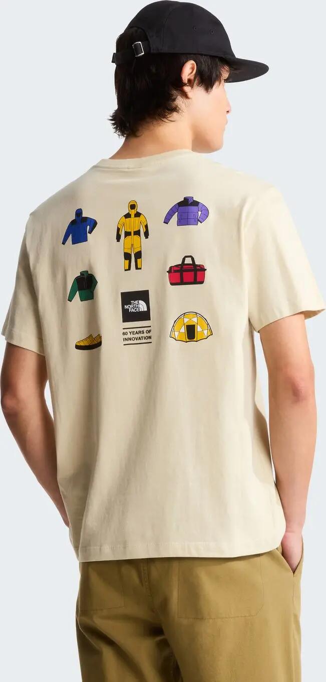 The North Face Icon Celebration Beige Men's T-Shirt 3/7