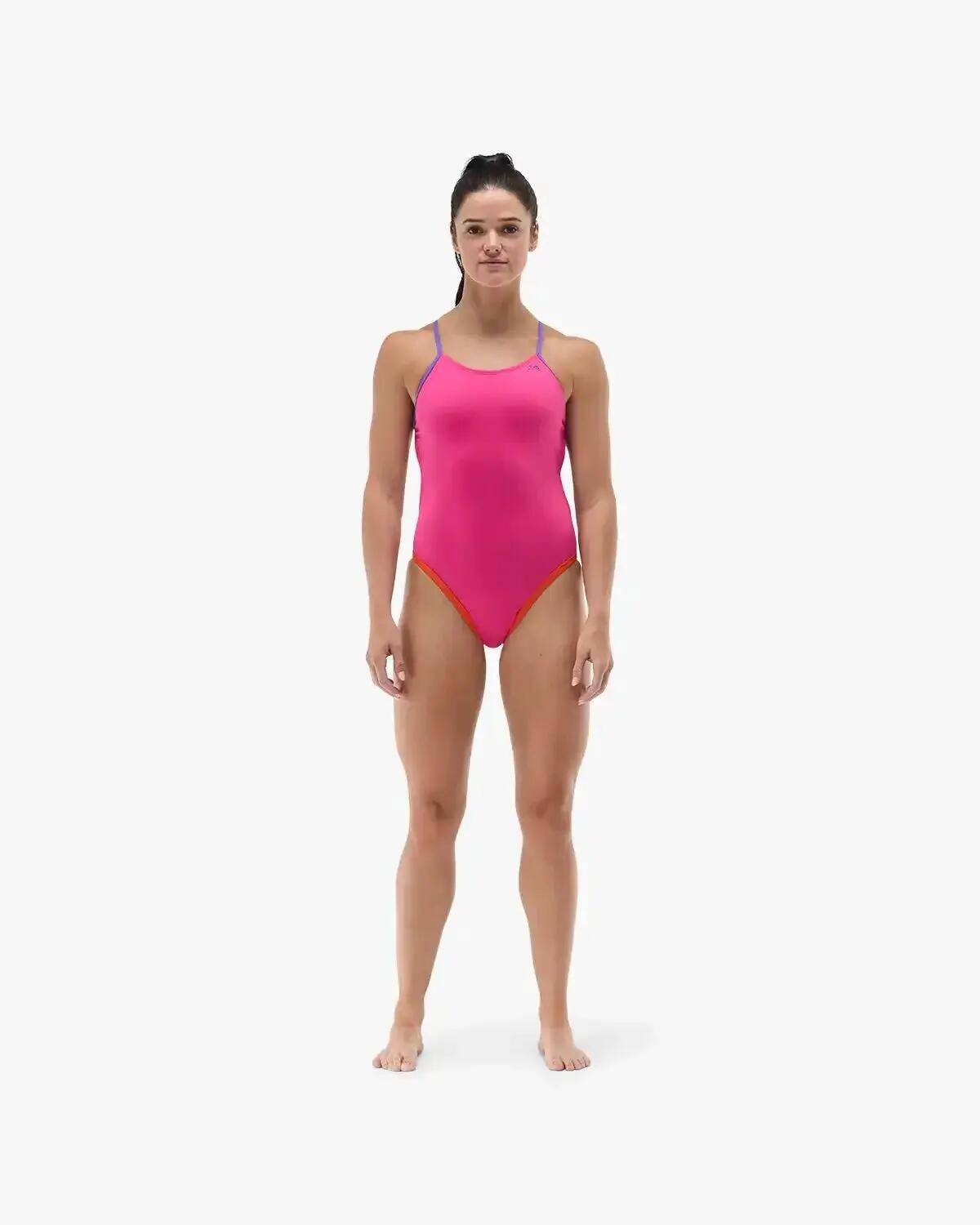 Strój do pływania TYR Multistripe Cutoutfit 4/6