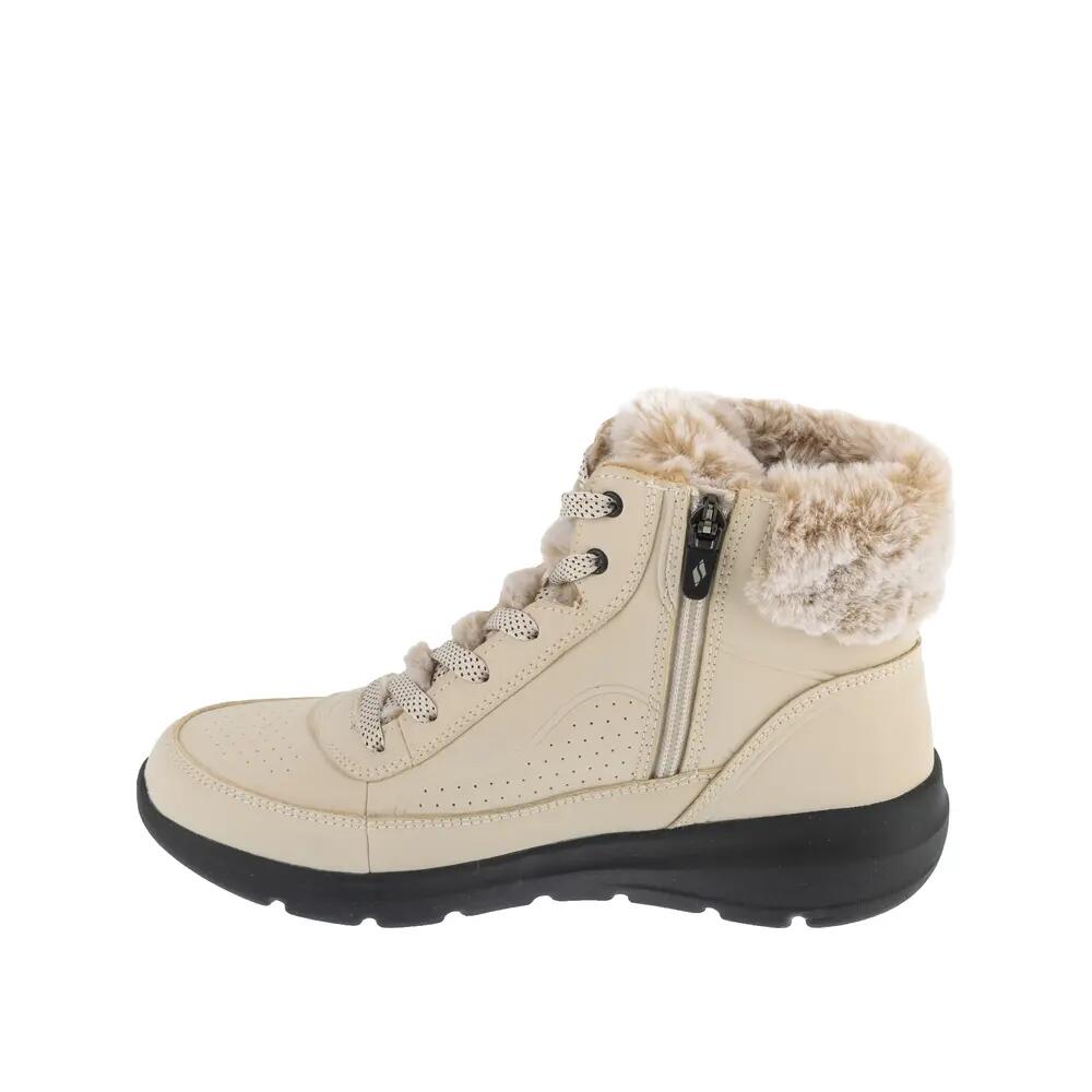 Bottes d'hiver Skechers Glacial Ultra Mountain Muse Beżowe 2/5