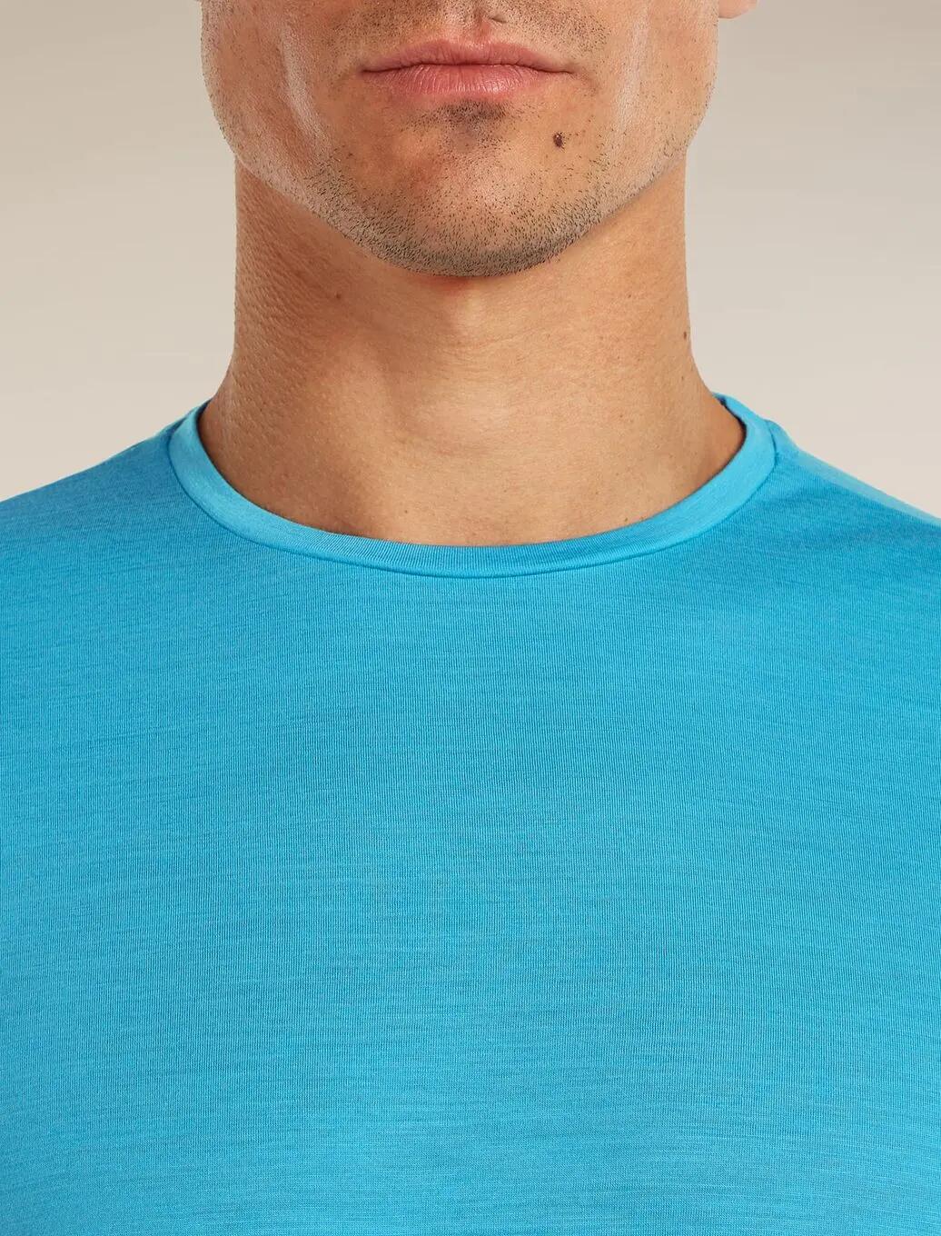 T-Shirt Technique Icebreaker 125 Sphere III Bleu Homme 5/5