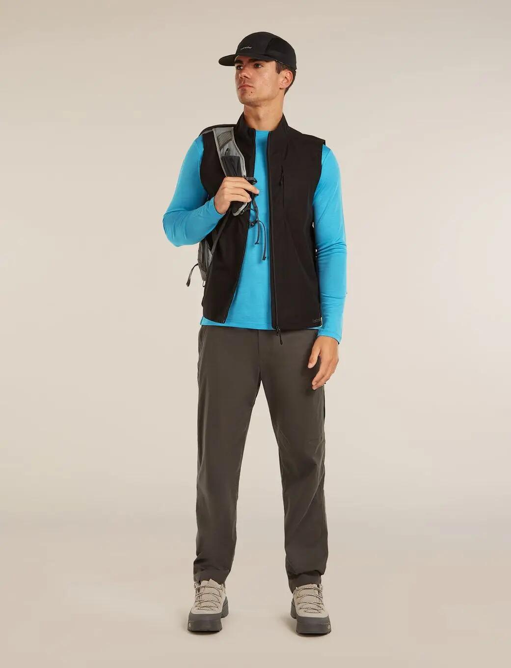 T-Shirt Technique Icebreaker 125 Sphere III Bleu Homme 4/5