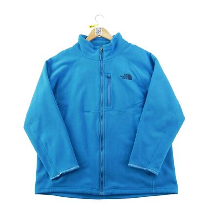 Tweedehands - Heren fleece vest Raglanmouwen - Goede staat