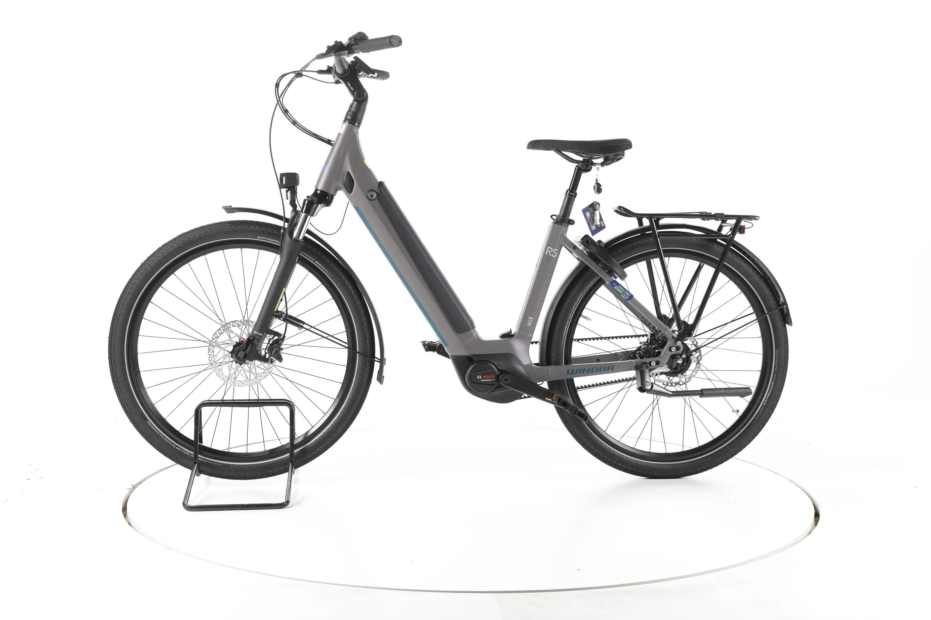 Second Life - Winora Sinus R5 City E-Bike Niska rama 2025 - Bardzo dobry stan 6/7