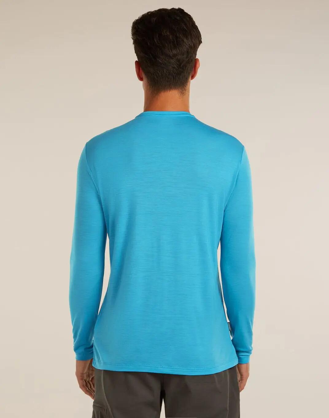 T-Shirt Technique Icebreaker 125 Sphere III Bleu Homme 2/5