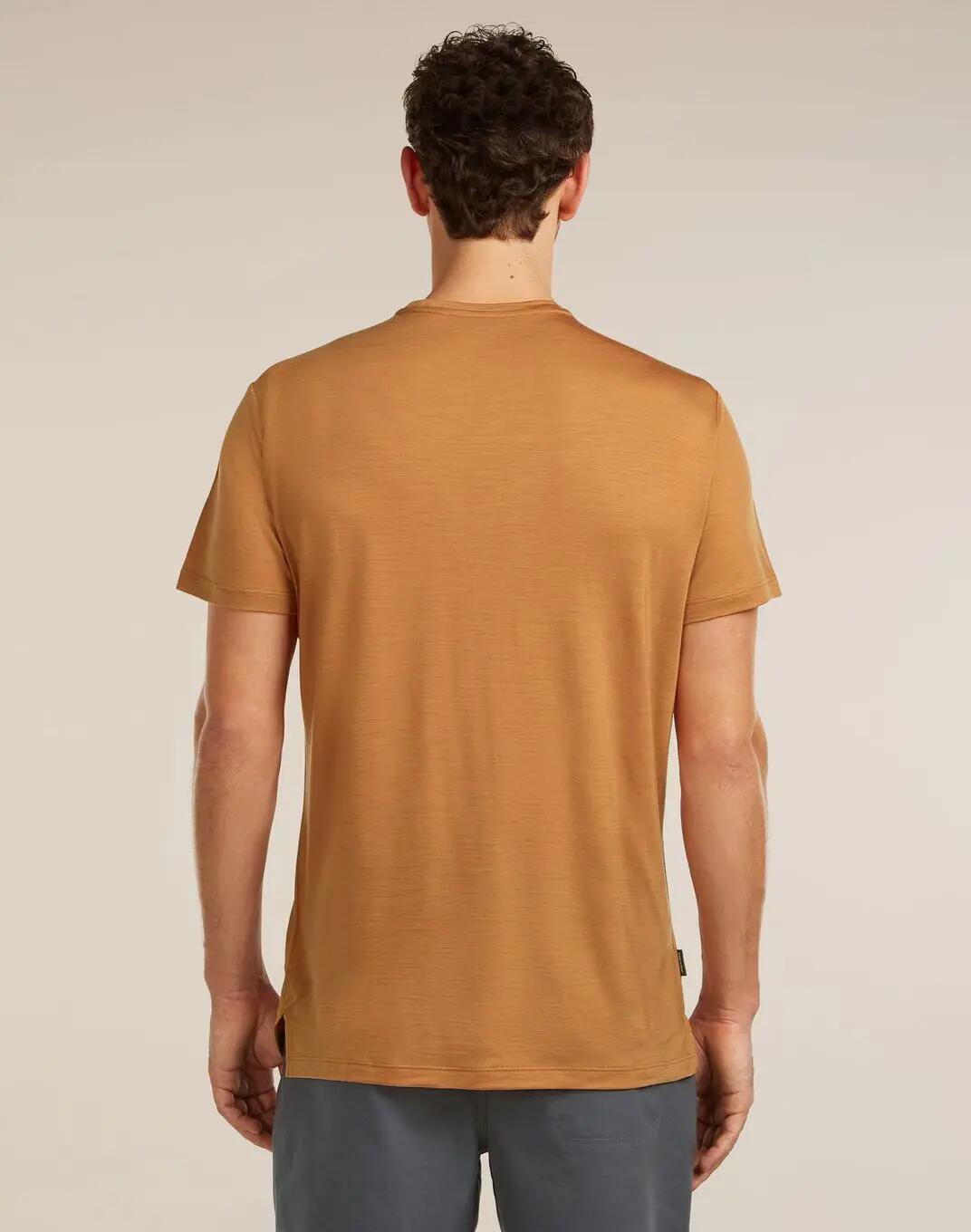 T-Shirt Technique Icebreaker 125 Sphere III Marron Homme 2/6
