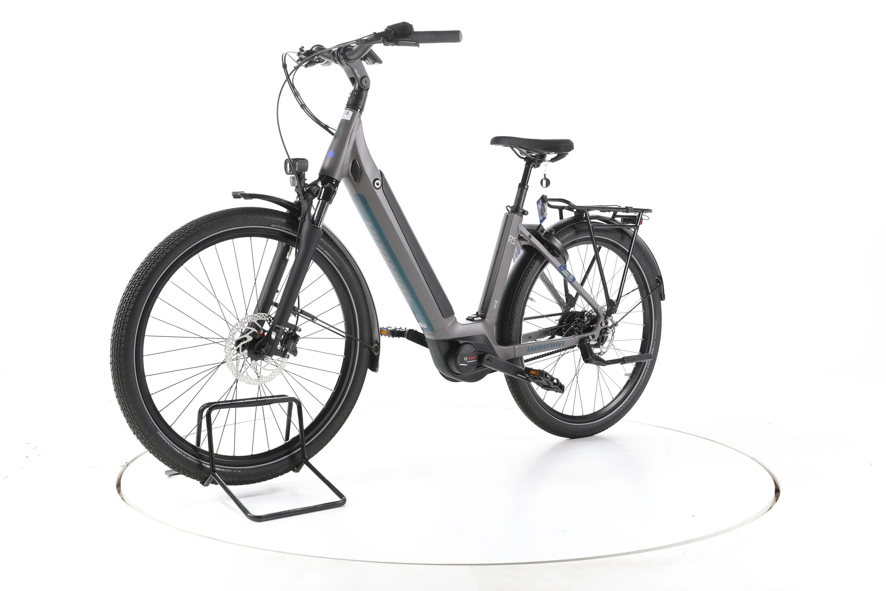 Second Life - Winora Sinus R5 City E-Bike Niska rama 2025 - Bardzo dobry stan 5/7