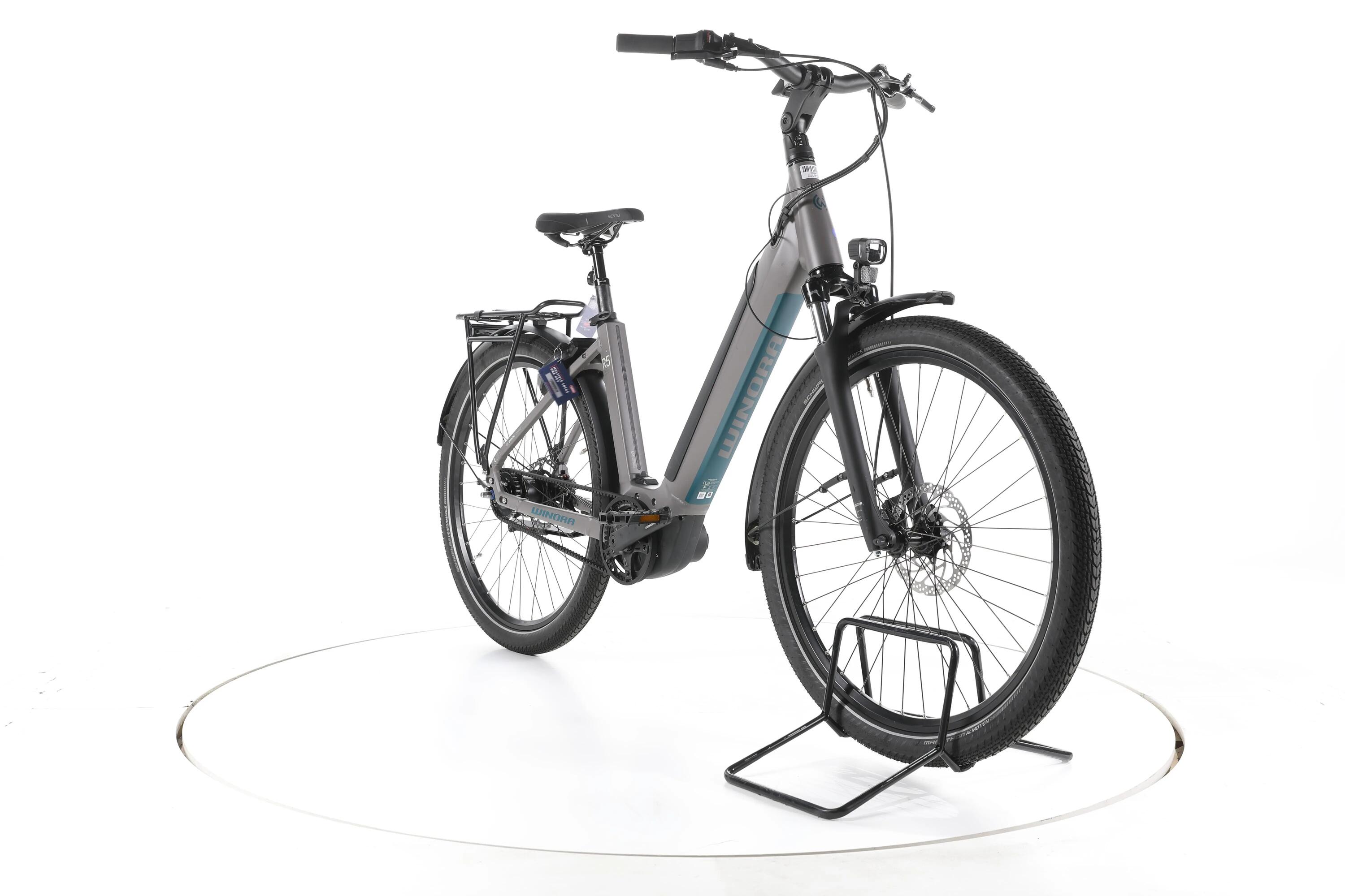 Second Life - Winora Sinus R5 City E-Bike Niska rama 2025 - Bardzo dobry stan 3/7