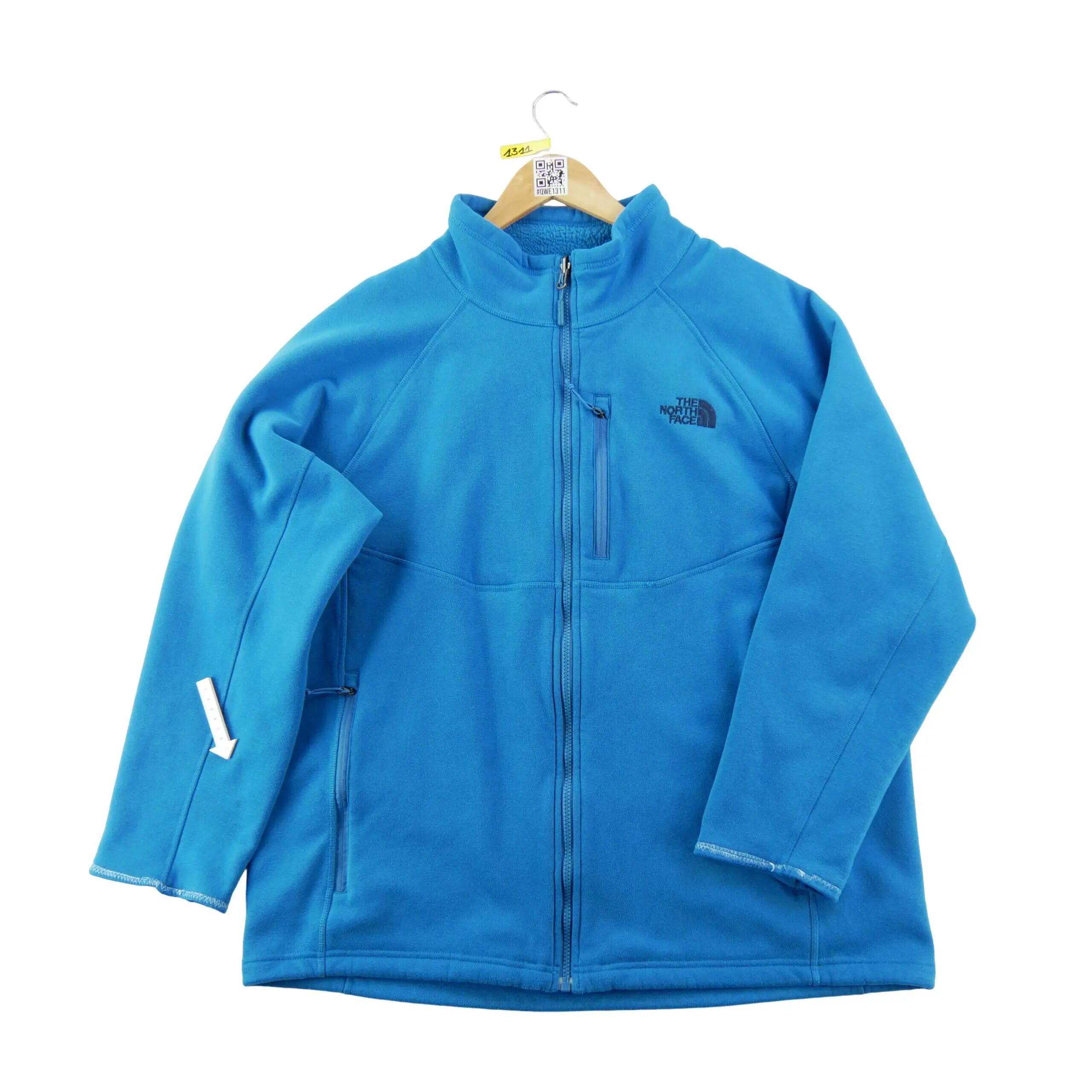 Segunda vida - Casaco polar para homem com mangas raglan - Em bom estado 6/10
