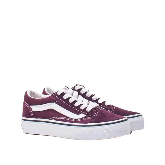 Zapatillas Vans Old Skool Burdeos/Blanco