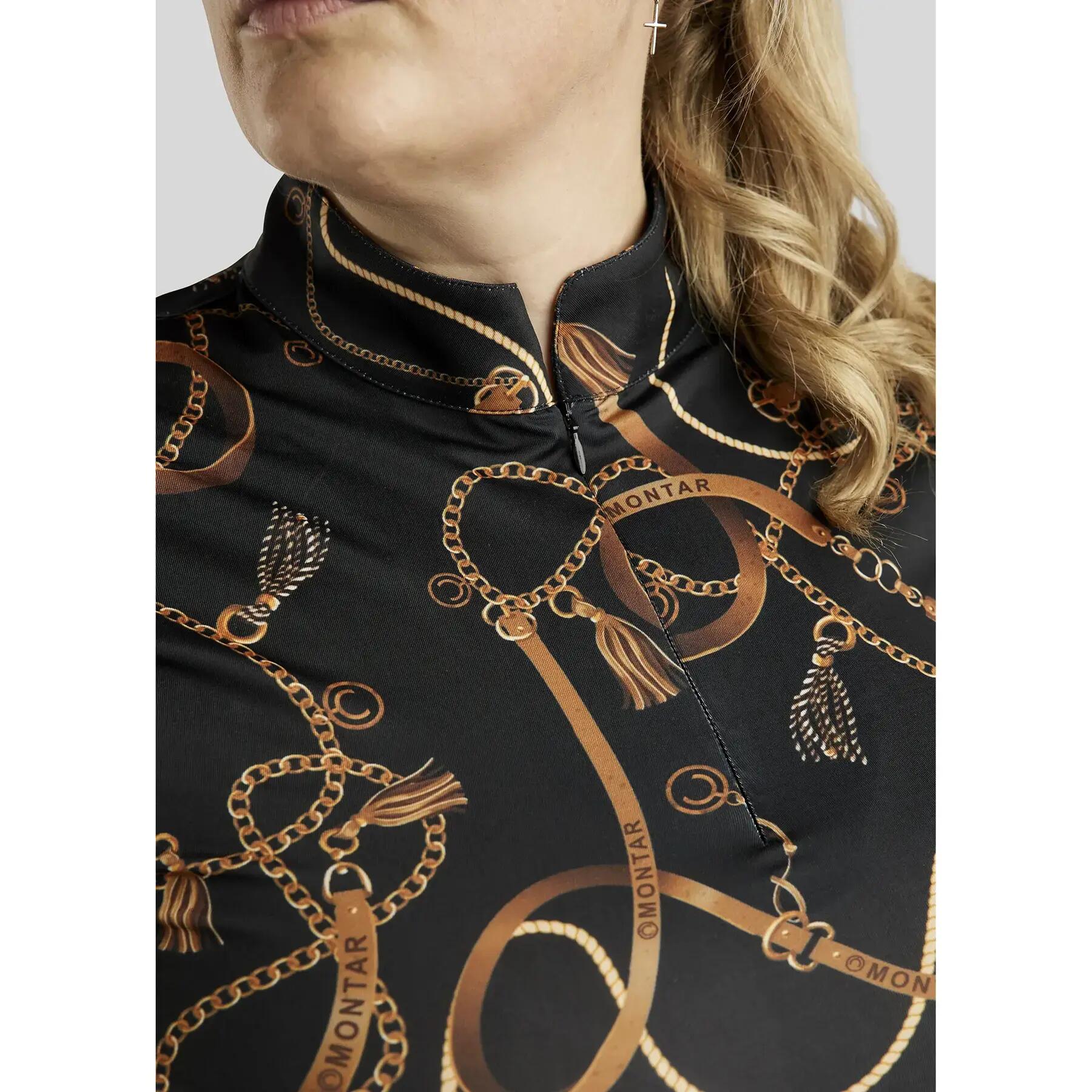 Polo d'équitation femme Montar Haily Bridle 3/3