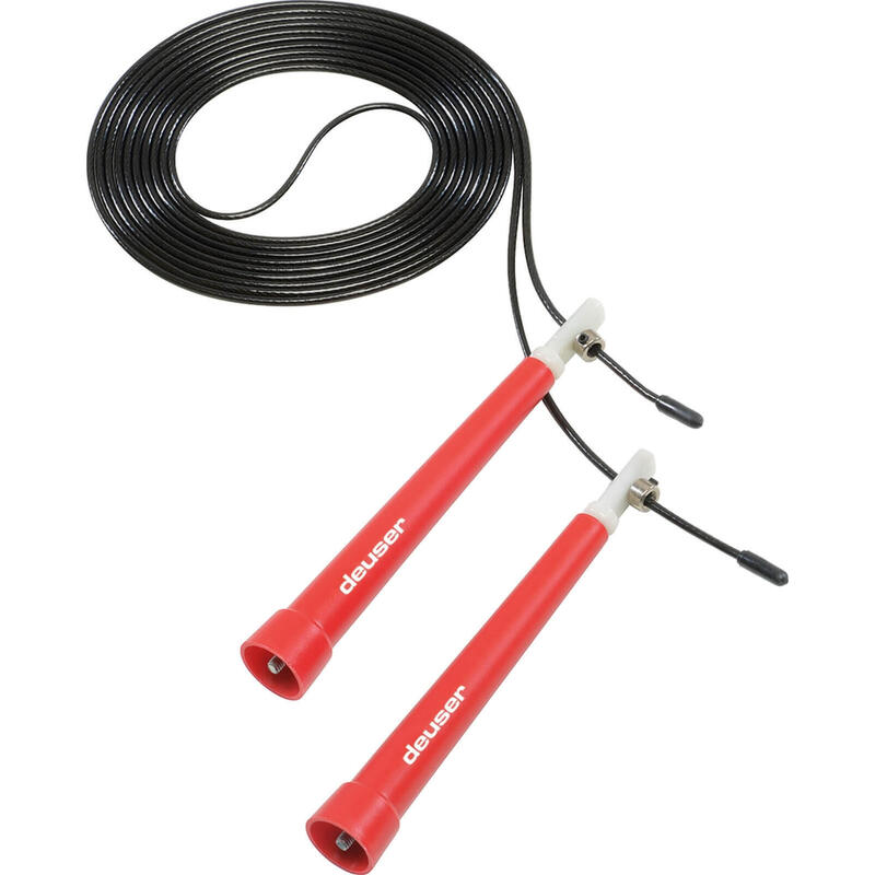 DEUSER SPEED ROPE SCHWARZ/ROT