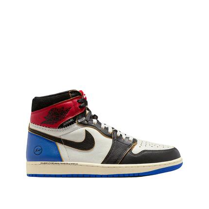 Zapatillas 1 Retro High OG SP Fragment x Union LA Varsity Red Sport Royal