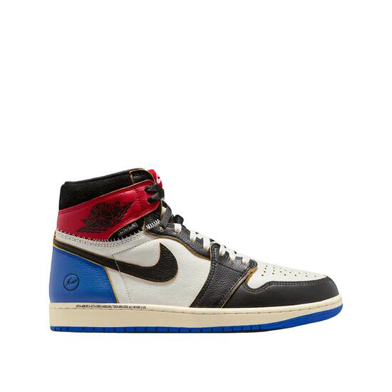 Zapatillas 1 Retro High OG SP Fragment x Union LA Varsity Red Sport Royal
