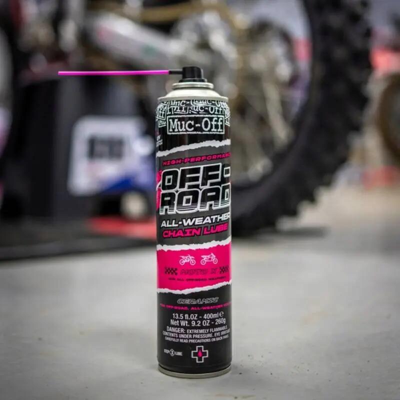 Muc Off Kettenspray Motorcycle Off-Road, 400 ml 3/4