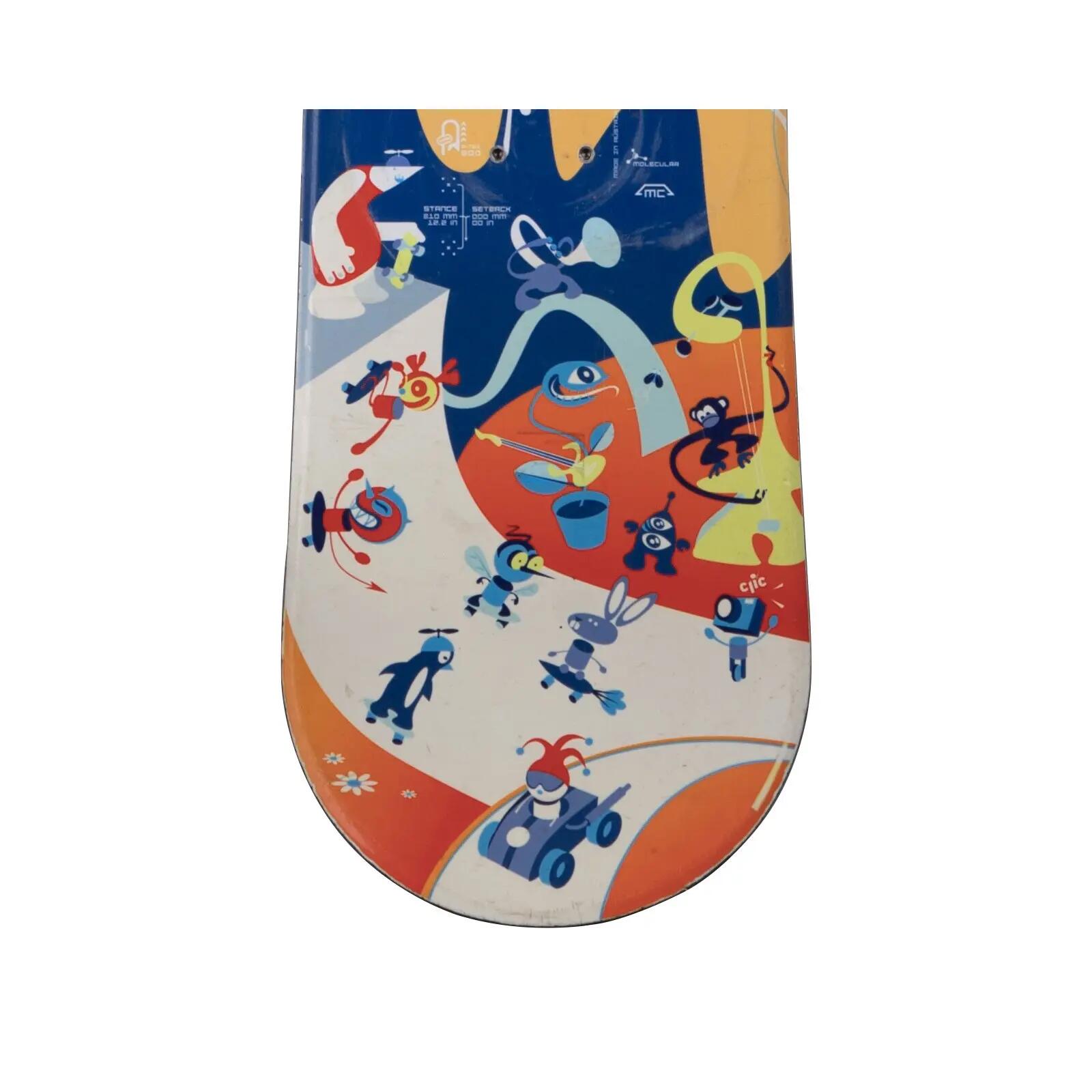 RECONDITIONNE - Snowboard Junior Salomon Team + Fixations Coque 4/4