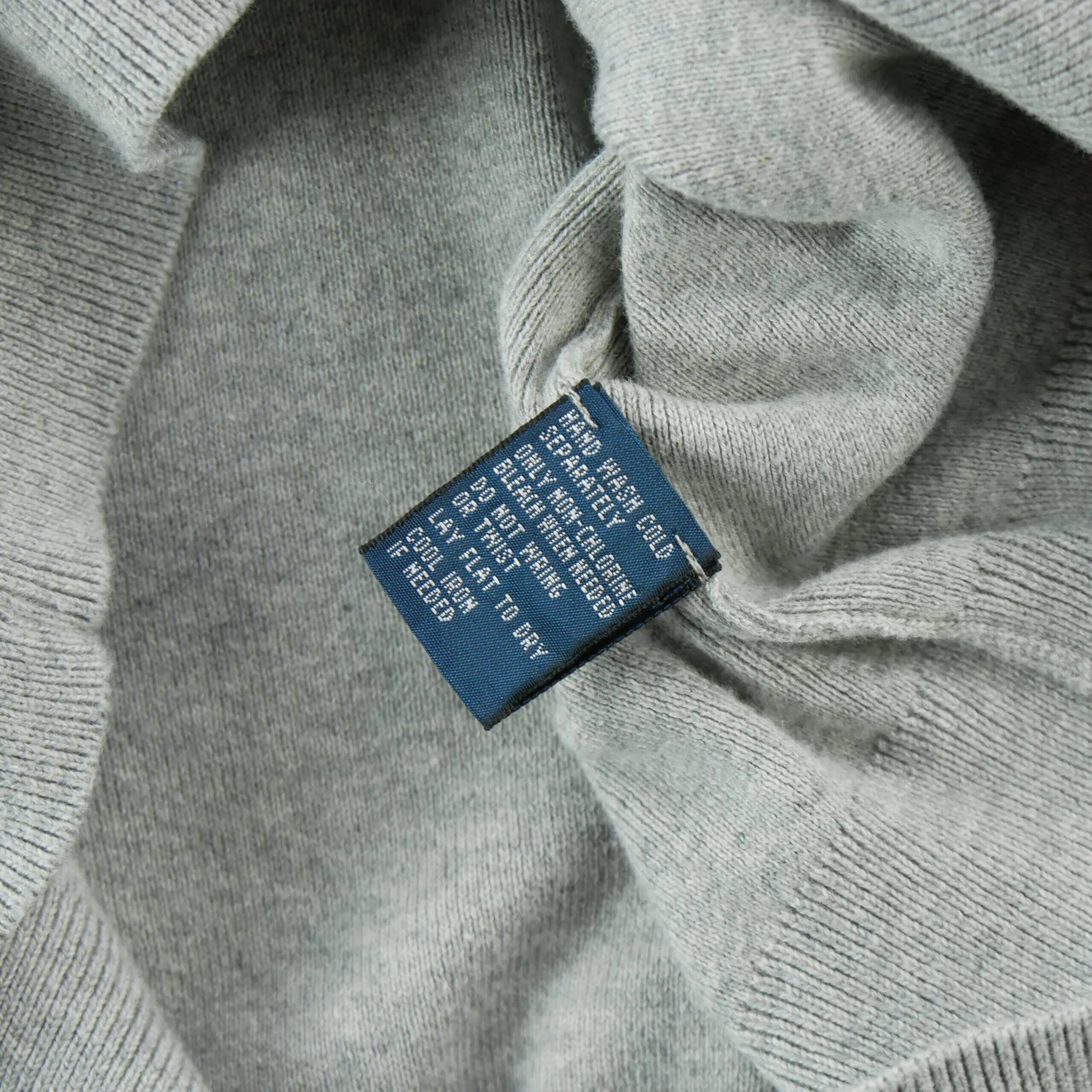 Refurbished - Herrenpullover Pima Cotton gesticktes Pony - Wie neu 6/6