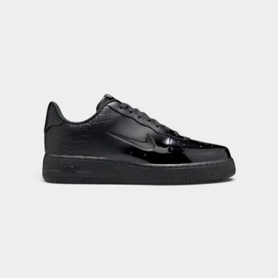 Nike air force 1 low made in italy black (women's)
