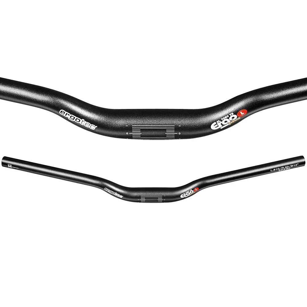 Ergotec stuur Ergo plus S Ø 31,8 mm 570 mm Rise 30 mm 8° zwart 2/3