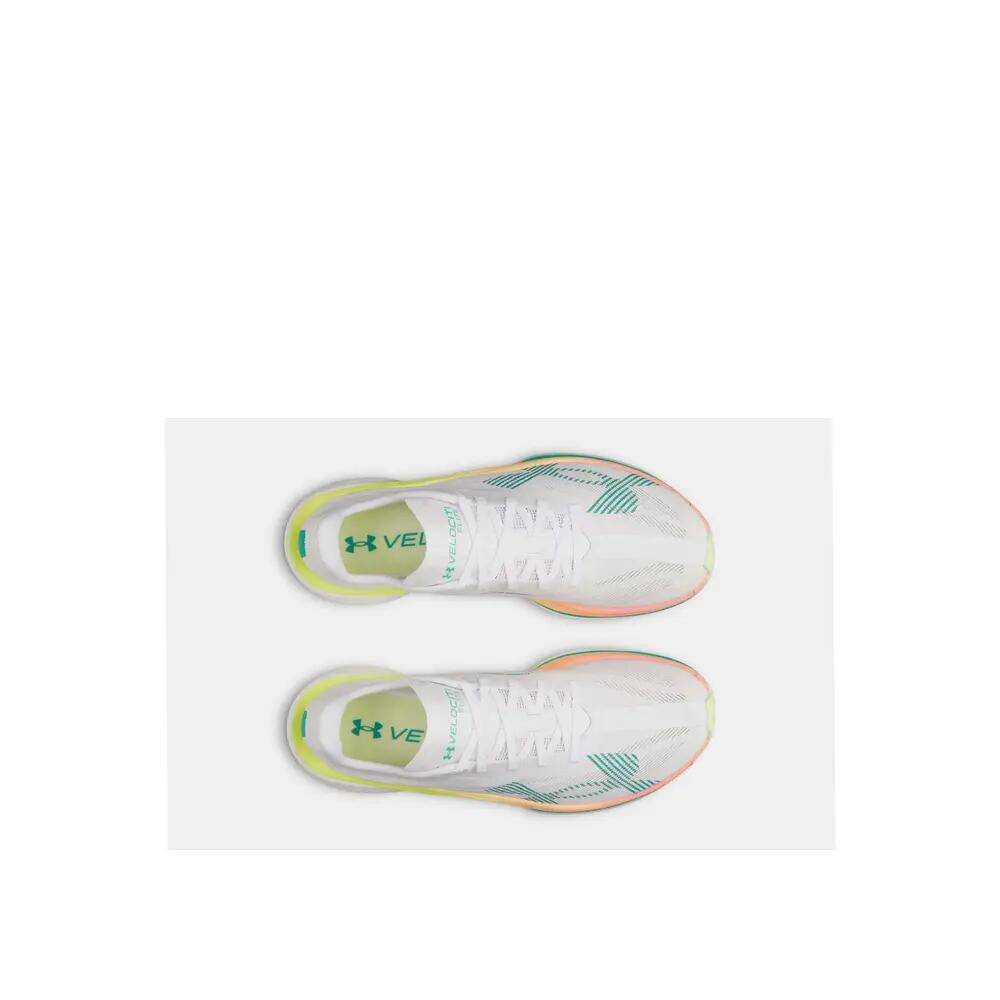 Chaussures de course Under Armour Velociti Elite 3 Blanc/Fade Green 4/5