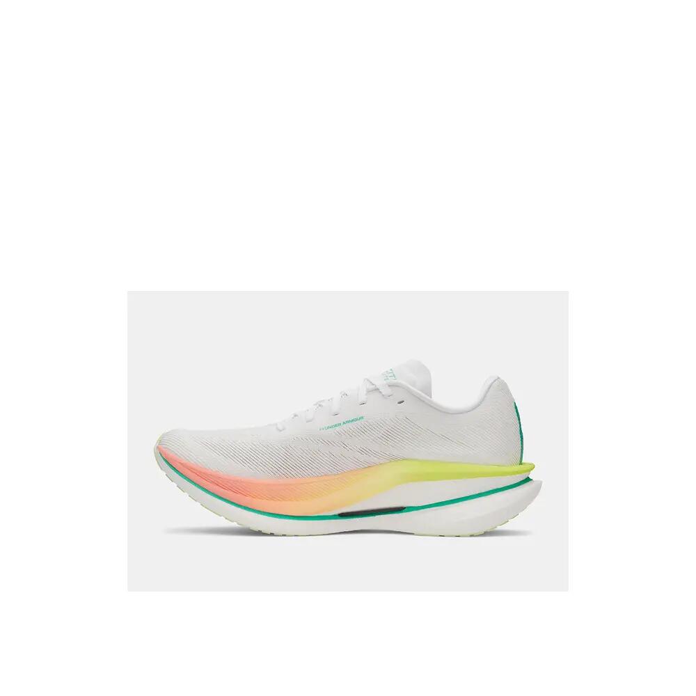 Chaussures de course Under Armour Velociti Elite 3 Blanc/Fade Green 2/5