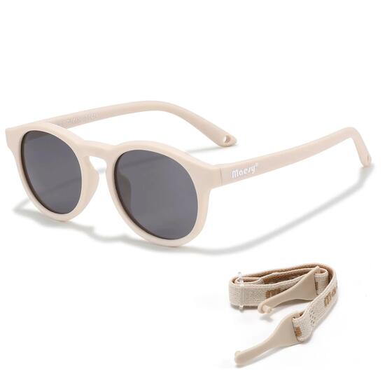 Lunettes de soleil enfant Bowi Beige 1-3 ans