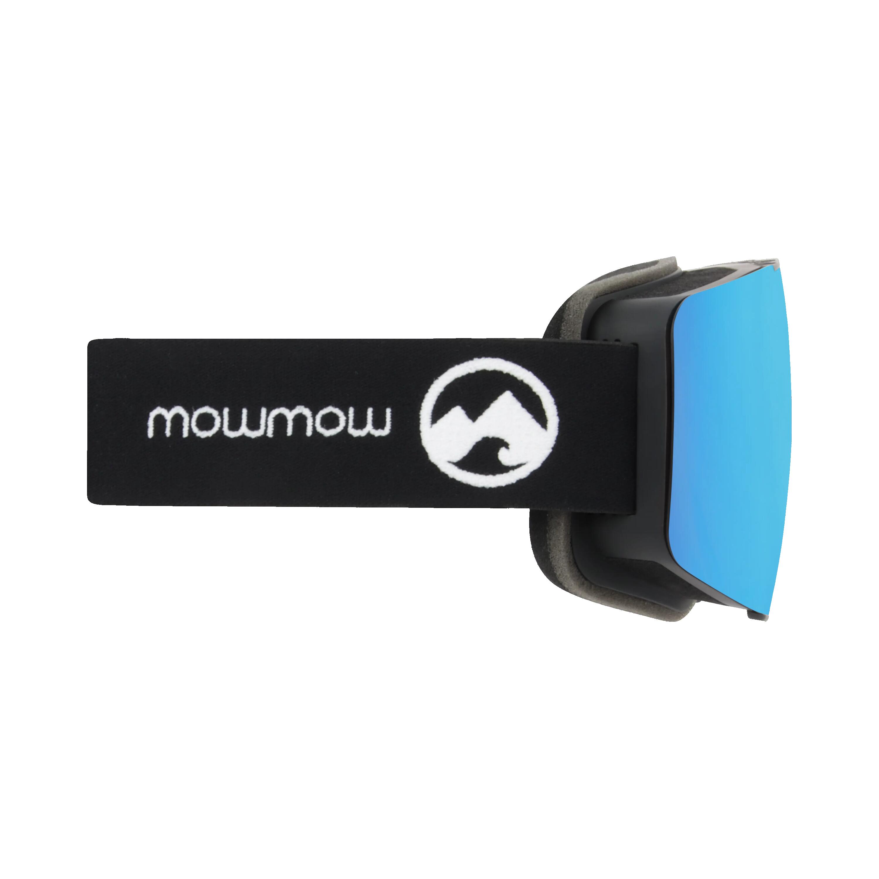 Masque de ski unisexe Local (Black | Ice Blue) 4/7