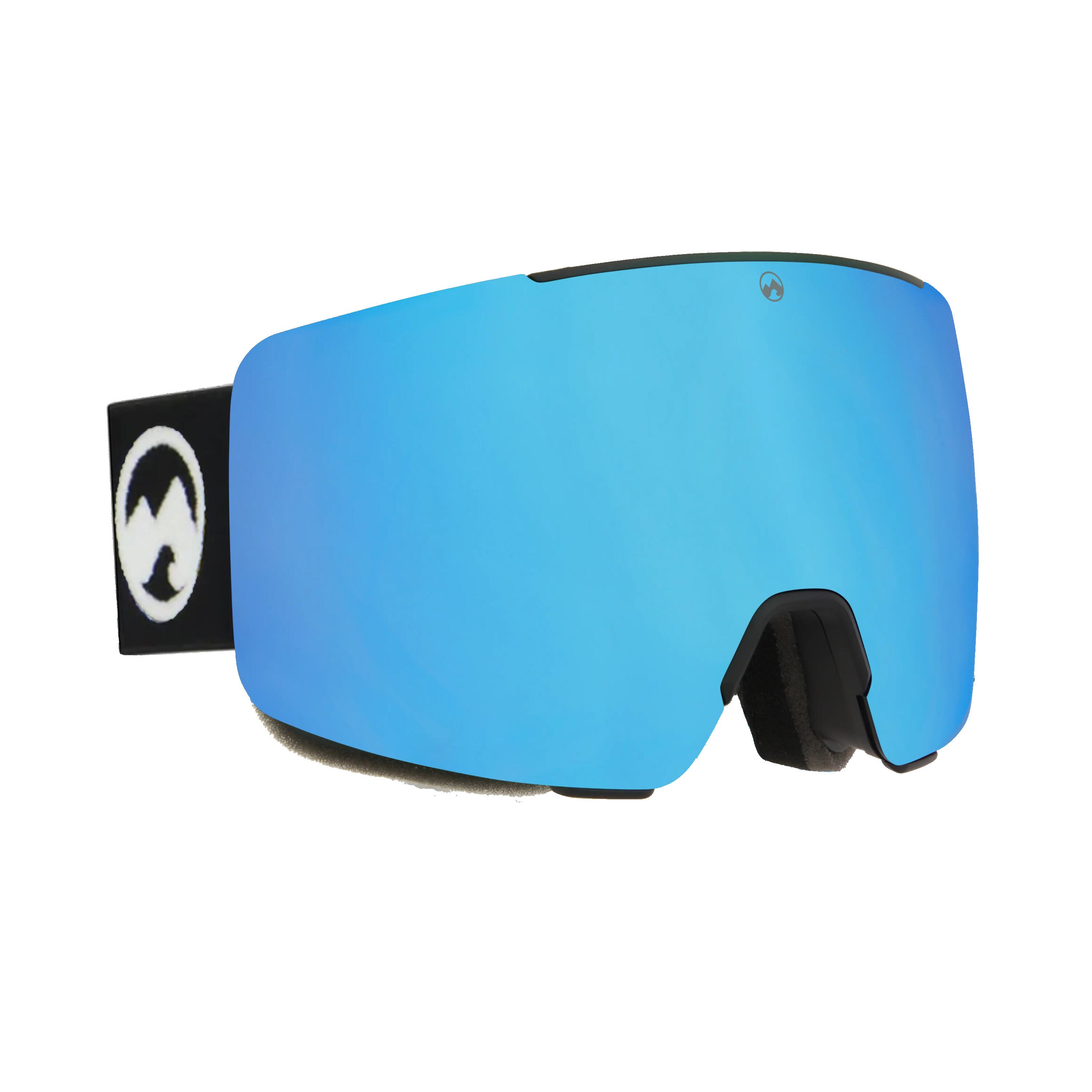 Masque de ski unisexe Local (Black | Ice Blue) 2/7