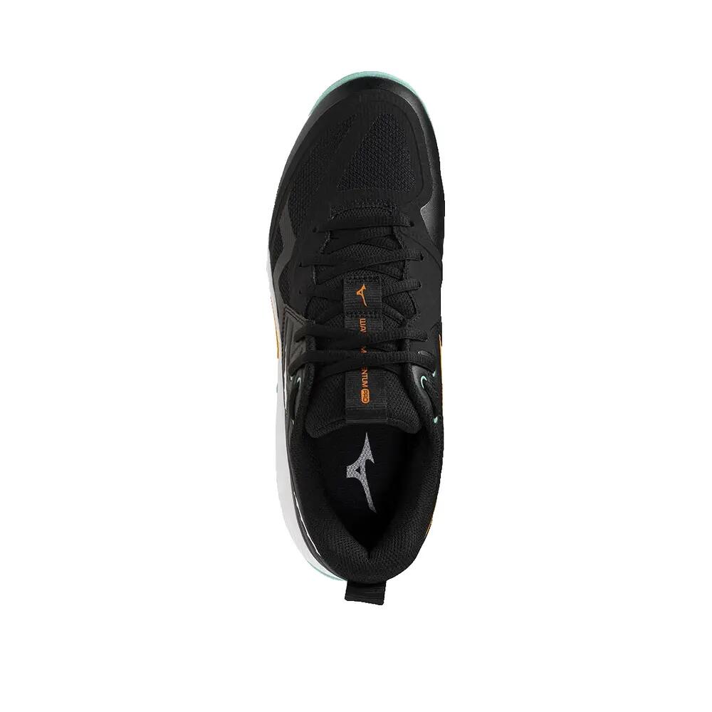 Scarpe sportive Mizuno Wave Momentum Pro Nero/Arancione 6/6