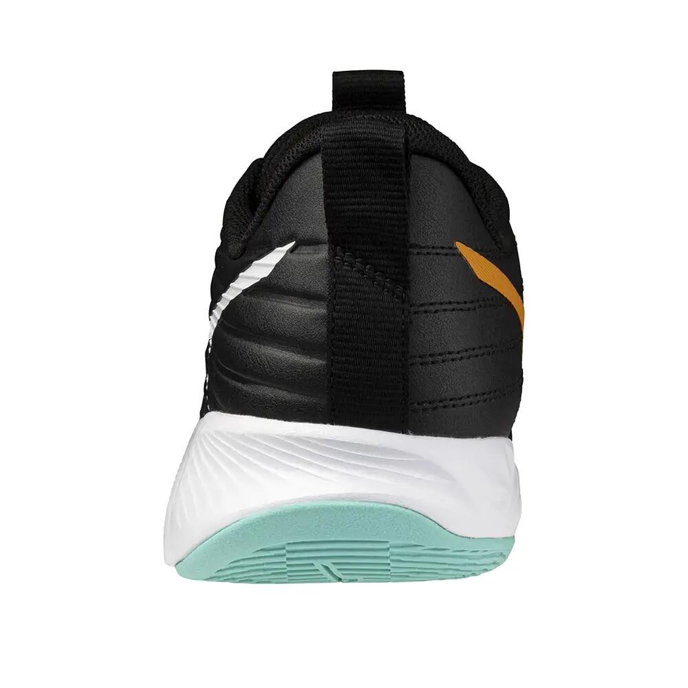 Scarpe sportive Mizuno Wave Momentum Pro Nero/Arancione 3/6