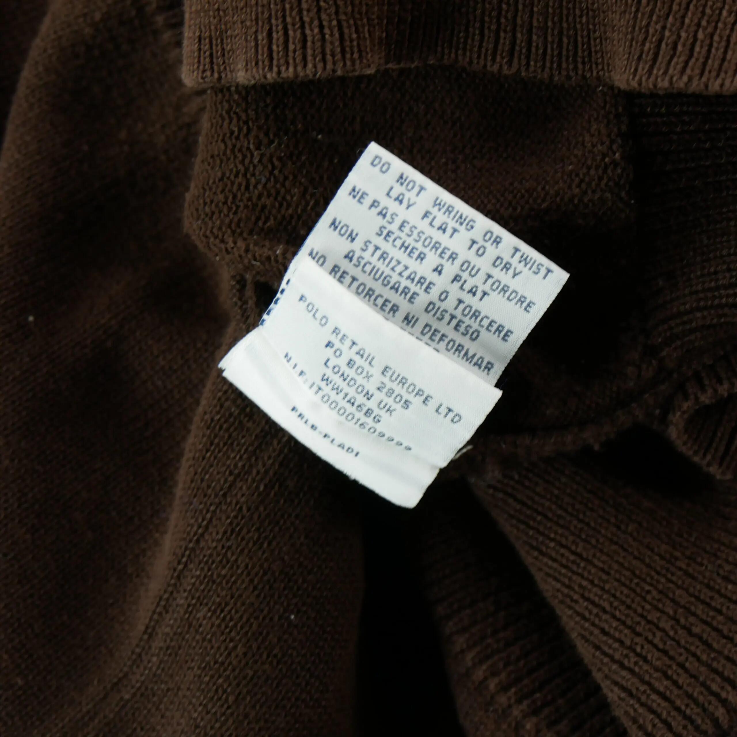 Refurbished - Herrenpullover Strick Baumwolle Nylon - In sehr gutem Zustand 7/7