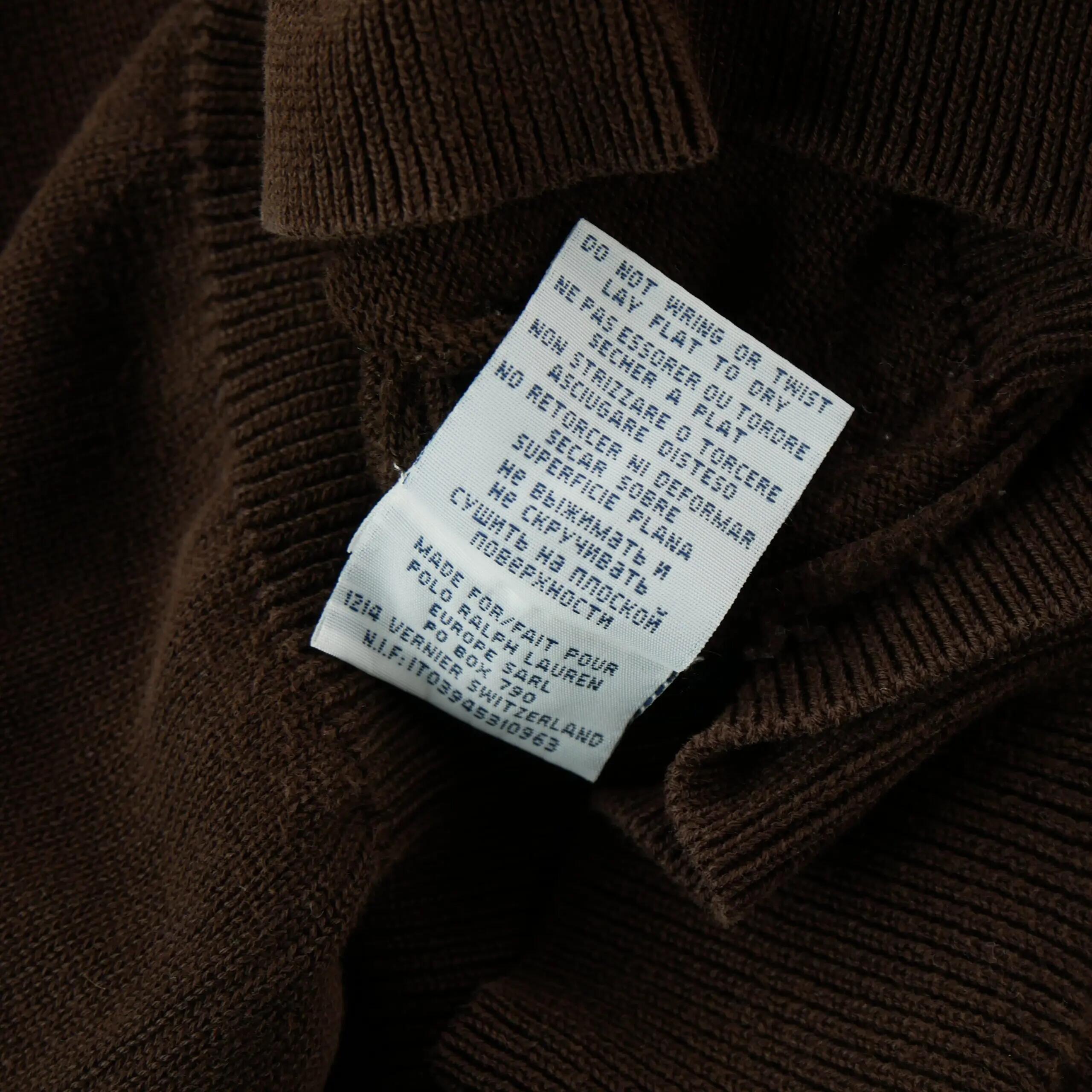 Refurbished - Herrenpullover Strick Baumwolle Nylon - In sehr gutem Zustand 6/7
