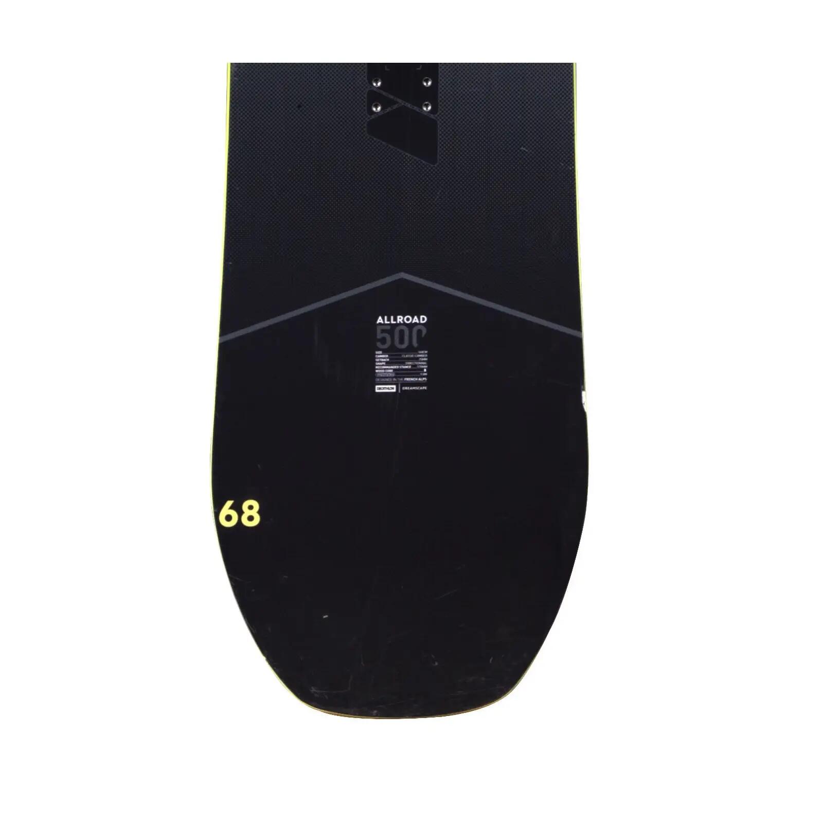 RECONDITIONNE - Snowboard Wedze All Road 500 + Fixations Coque 4/4