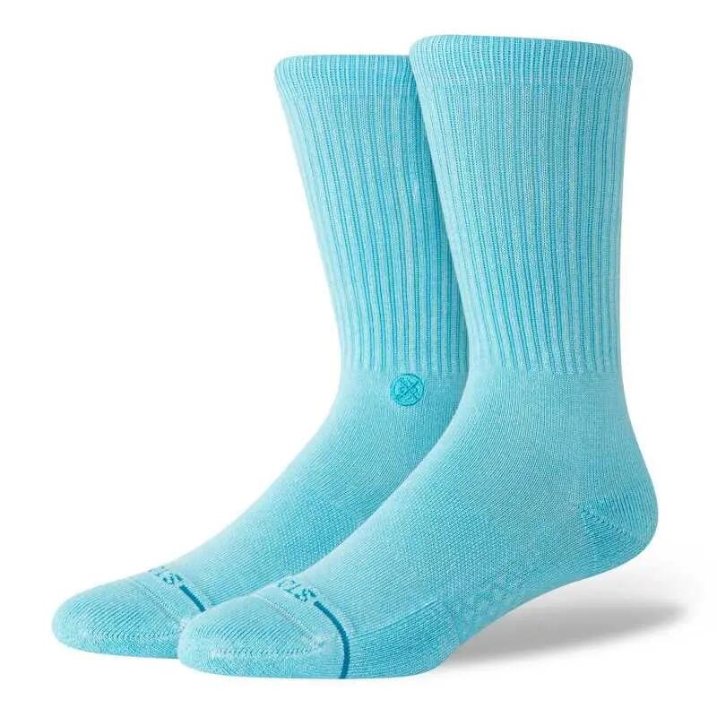 Chaussettes Stance Icon Dyed Bleu clair 1/1