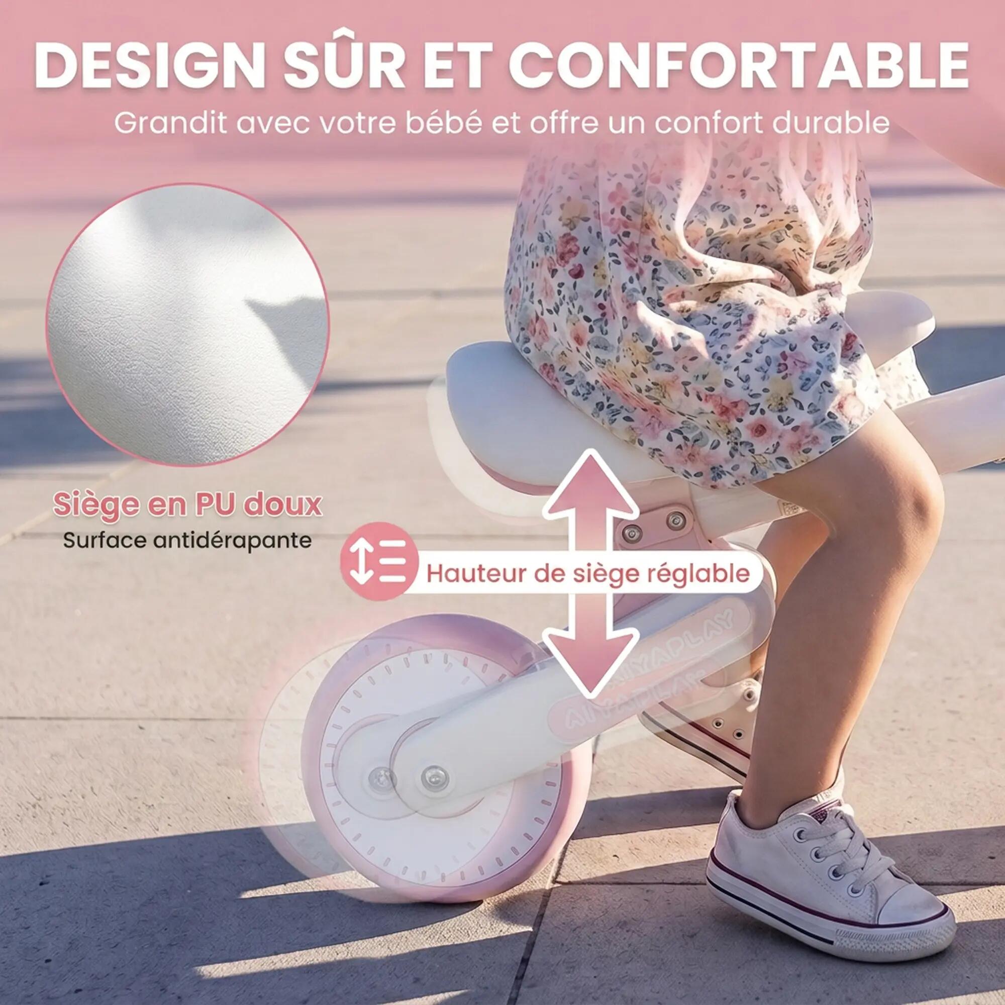 Draisienne enfant pliable réglable 4/5