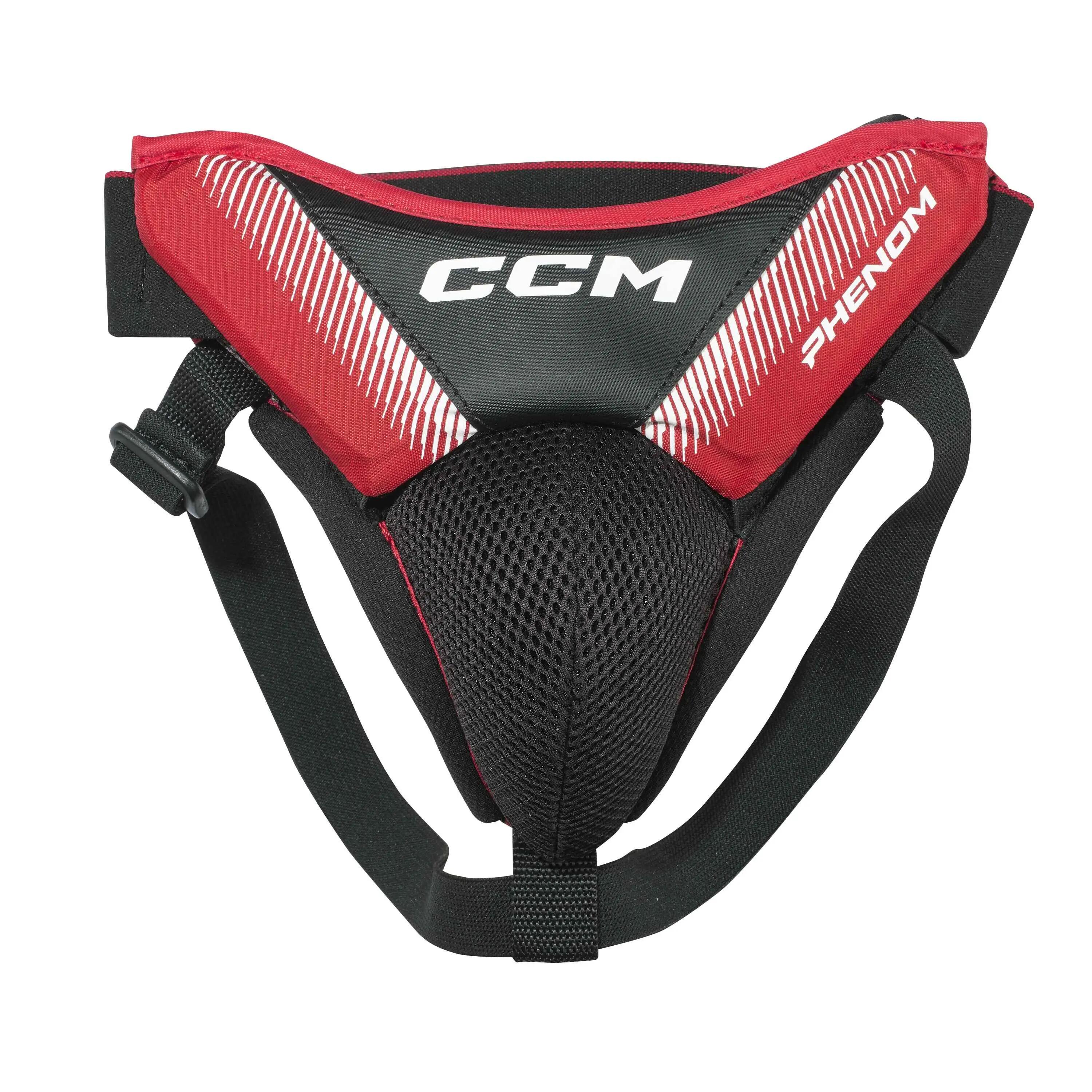 CCM Phenom Junior suspensor pentru portar negru