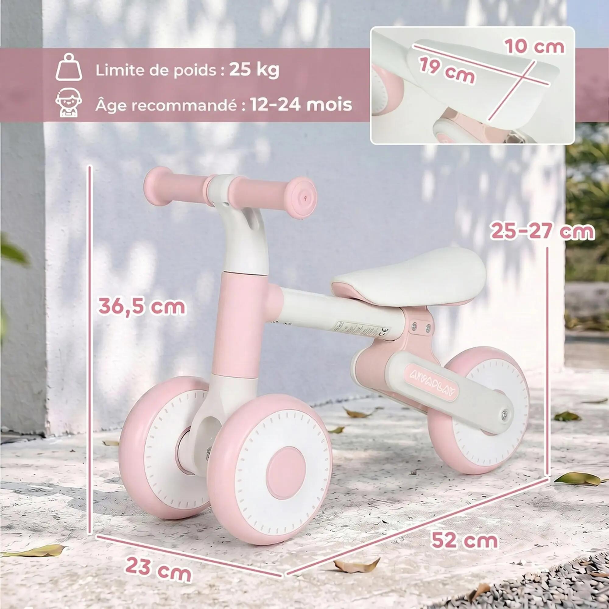Draisienne enfant pliable réglable 3/5